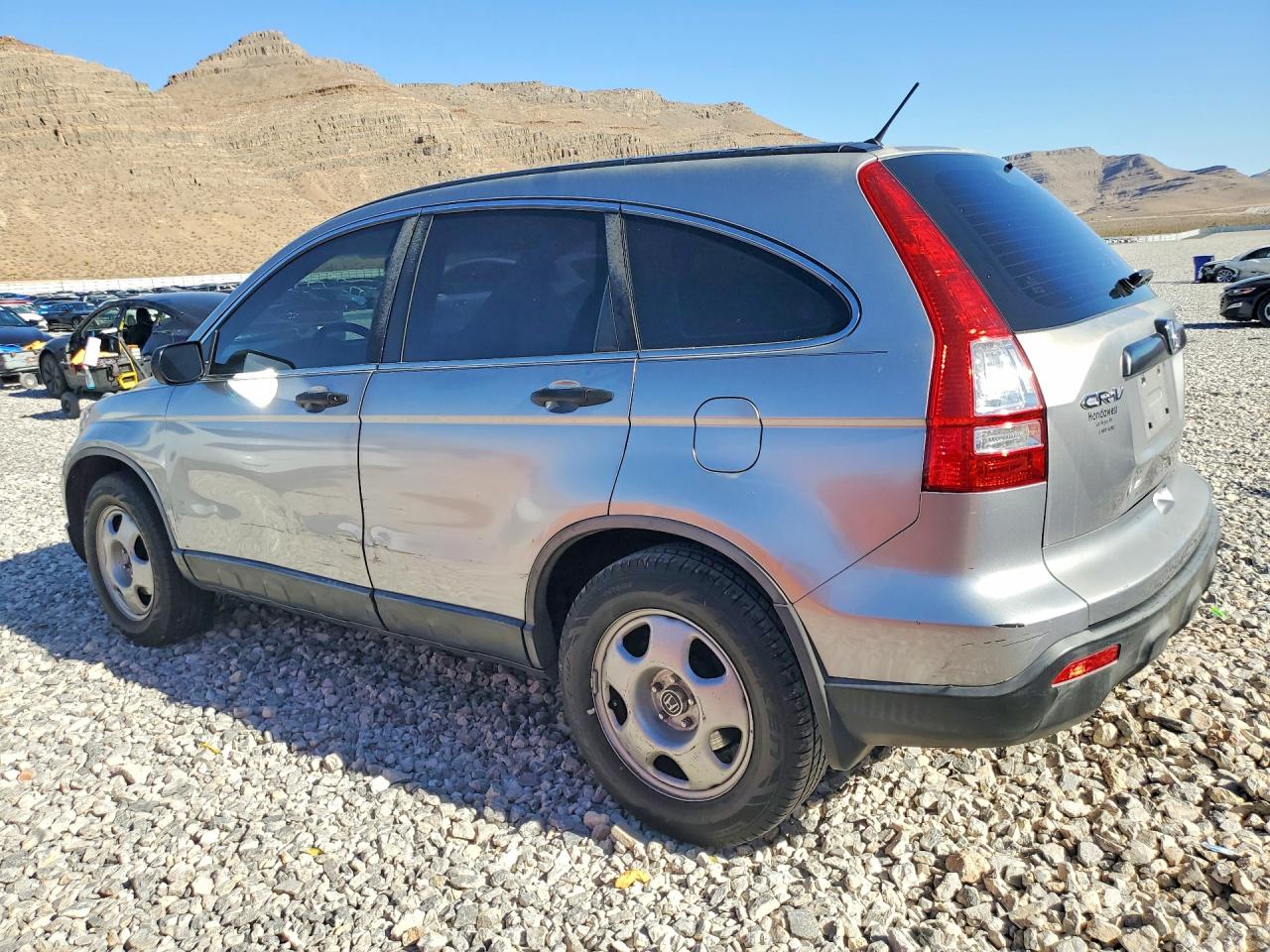 2008 Honda Cr-v Lx Silver vin: JHLRE38368C056739