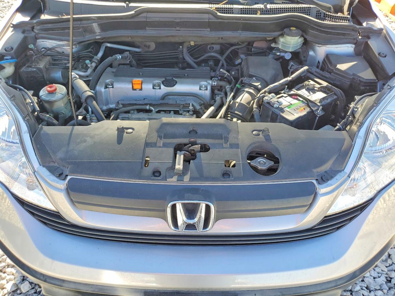 2008 Honda Cr-v Lx Silver vin: JHLRE38368C056739