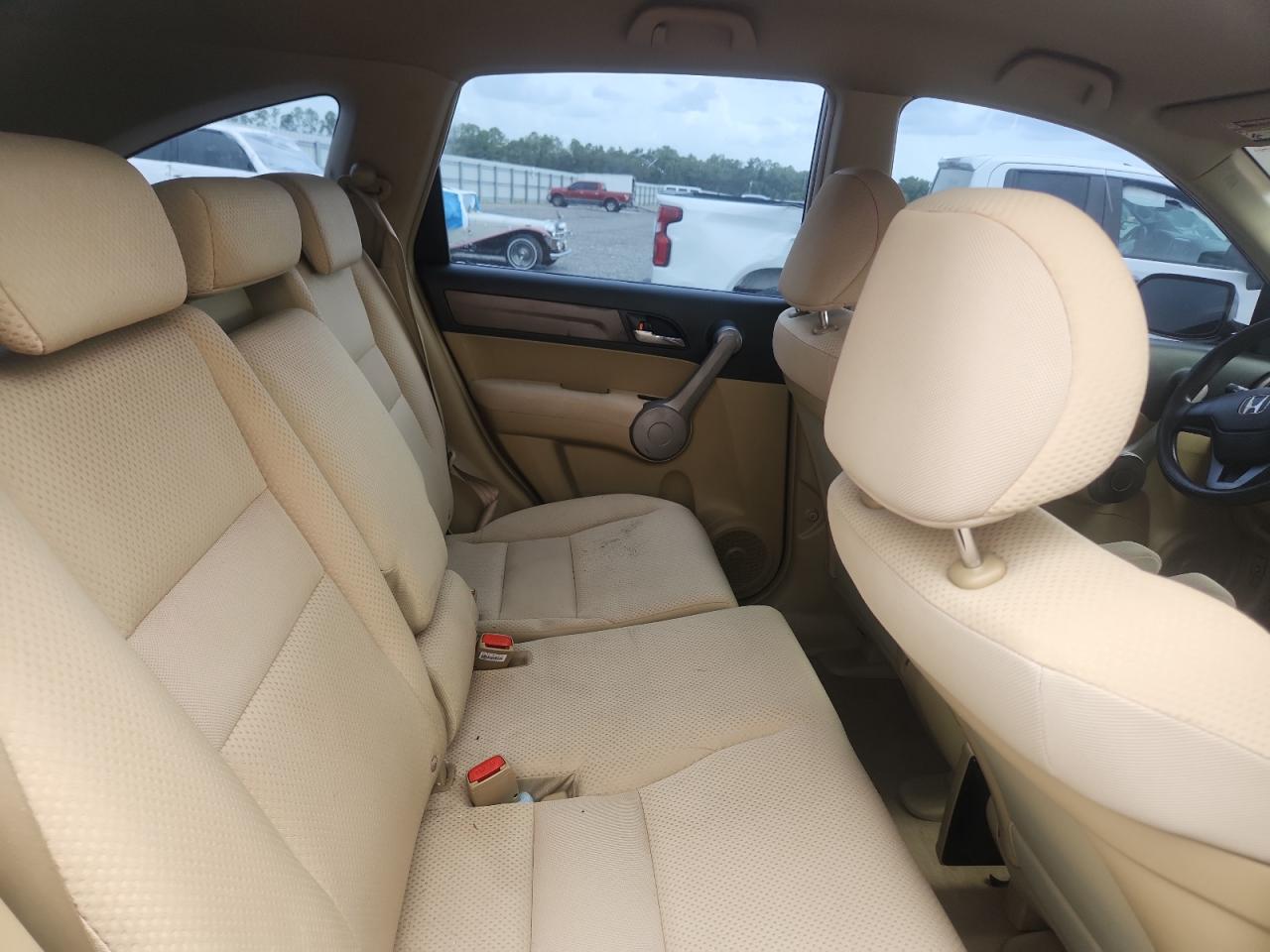 2007 Honda Cr-v Lx Beige vin: JHLRE38377C066680