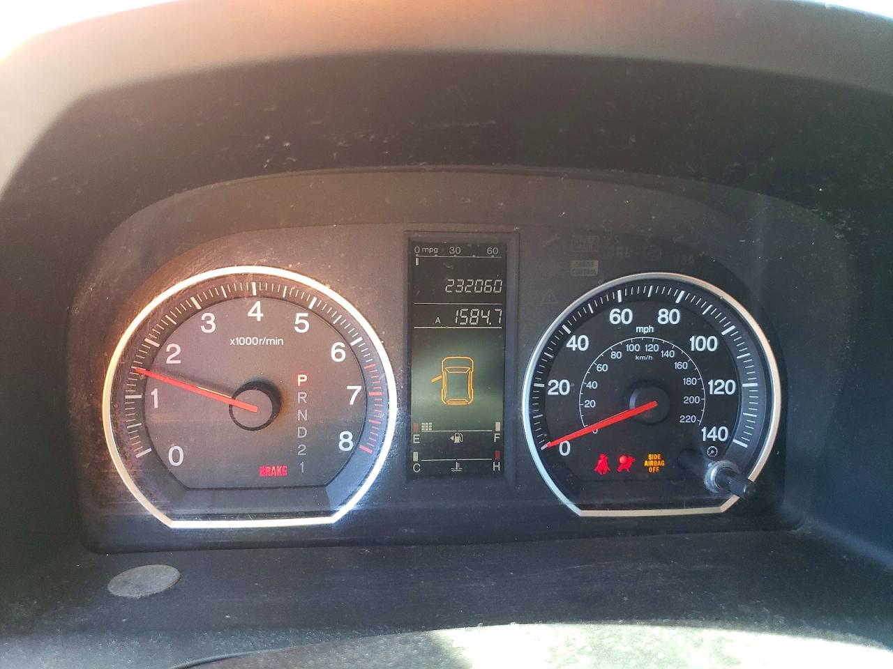 2007 Honda Cr-v Lx Красный vin: JHLRE38377C080286