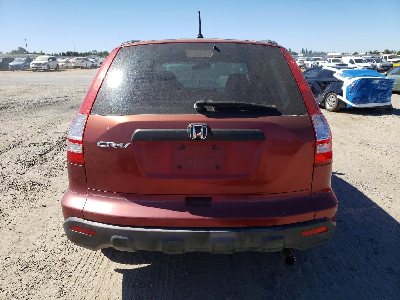 2007 Honda Cr-v Lx Красный vin: JHLRE38377C080286