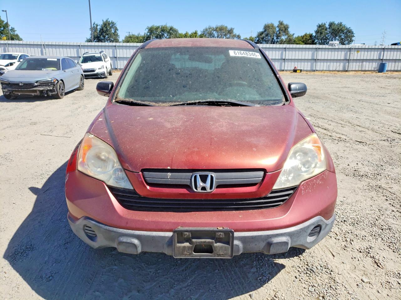 2007 Honda Cr-v Lx Красный vin: JHLRE38377C080286