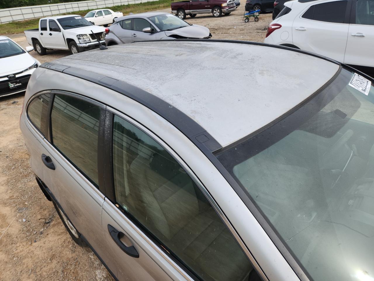 2008 Honda Cr-v Lx Silver vin: JHLRE38378C002818 Damage: Roof Panel, Oxidized, > 12 Inches