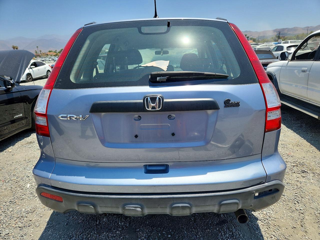 2008 Honda Cr-v Lx Blue vin: JHLRE38378C010644