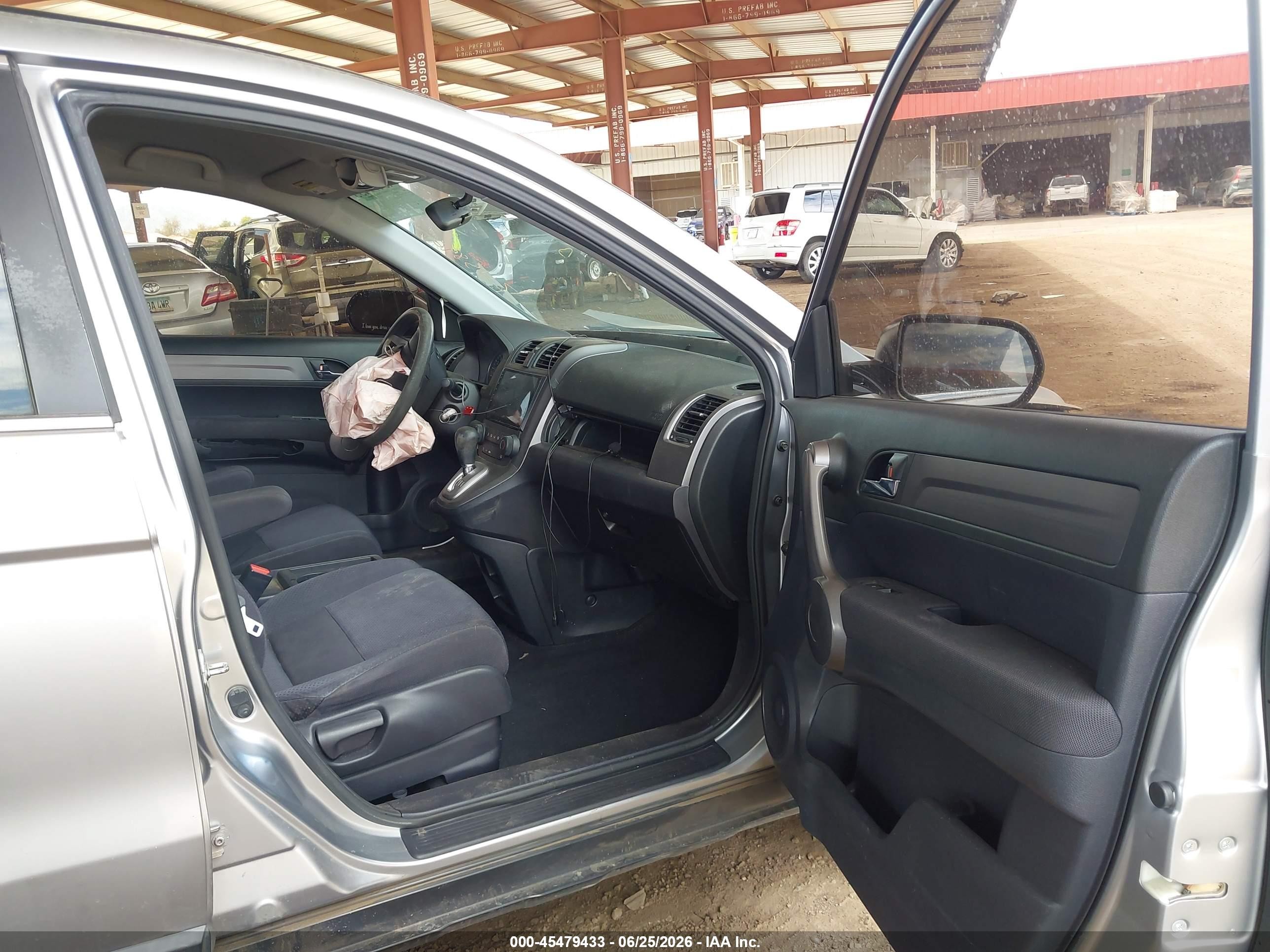 2008 Honda Cr-v Lx Silver vin: JHLRE38378C027251