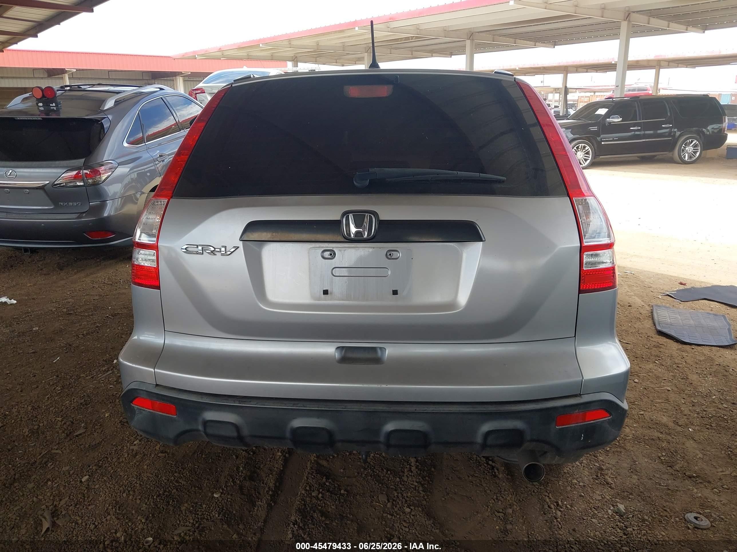 2008 Honda Cr-v Lx Silver vin: JHLRE38378C027251