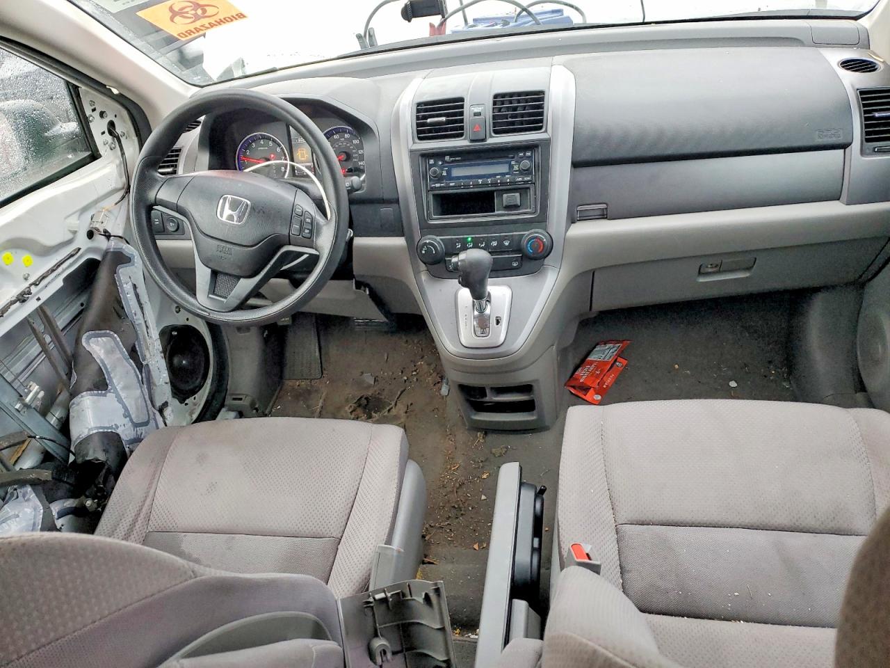 2008 Honda Crv Sport Utili Белый vin: JHLRE38378C037746