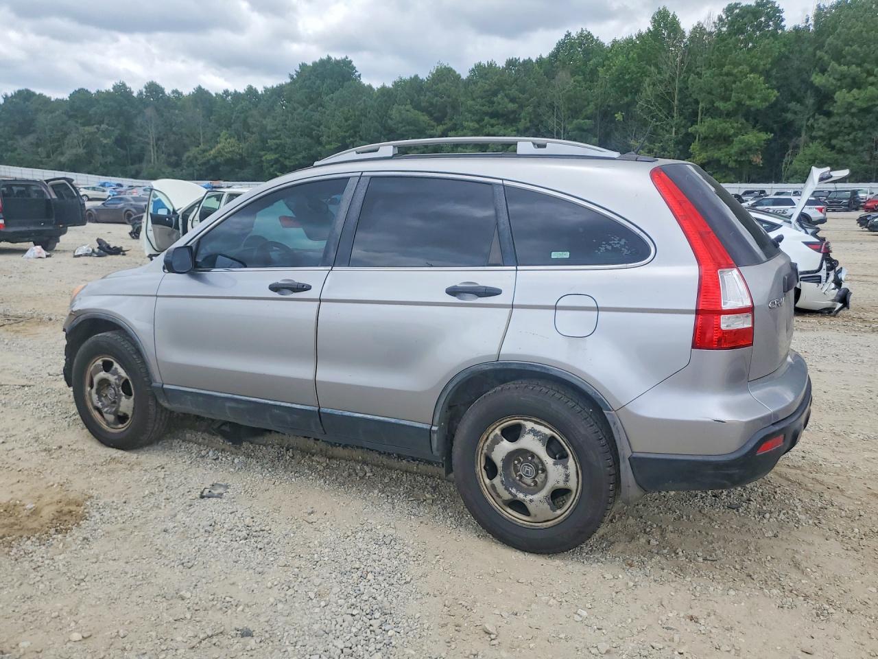 2008 Honda Cr-v Lx Silver vin: JHLRE38378C048939