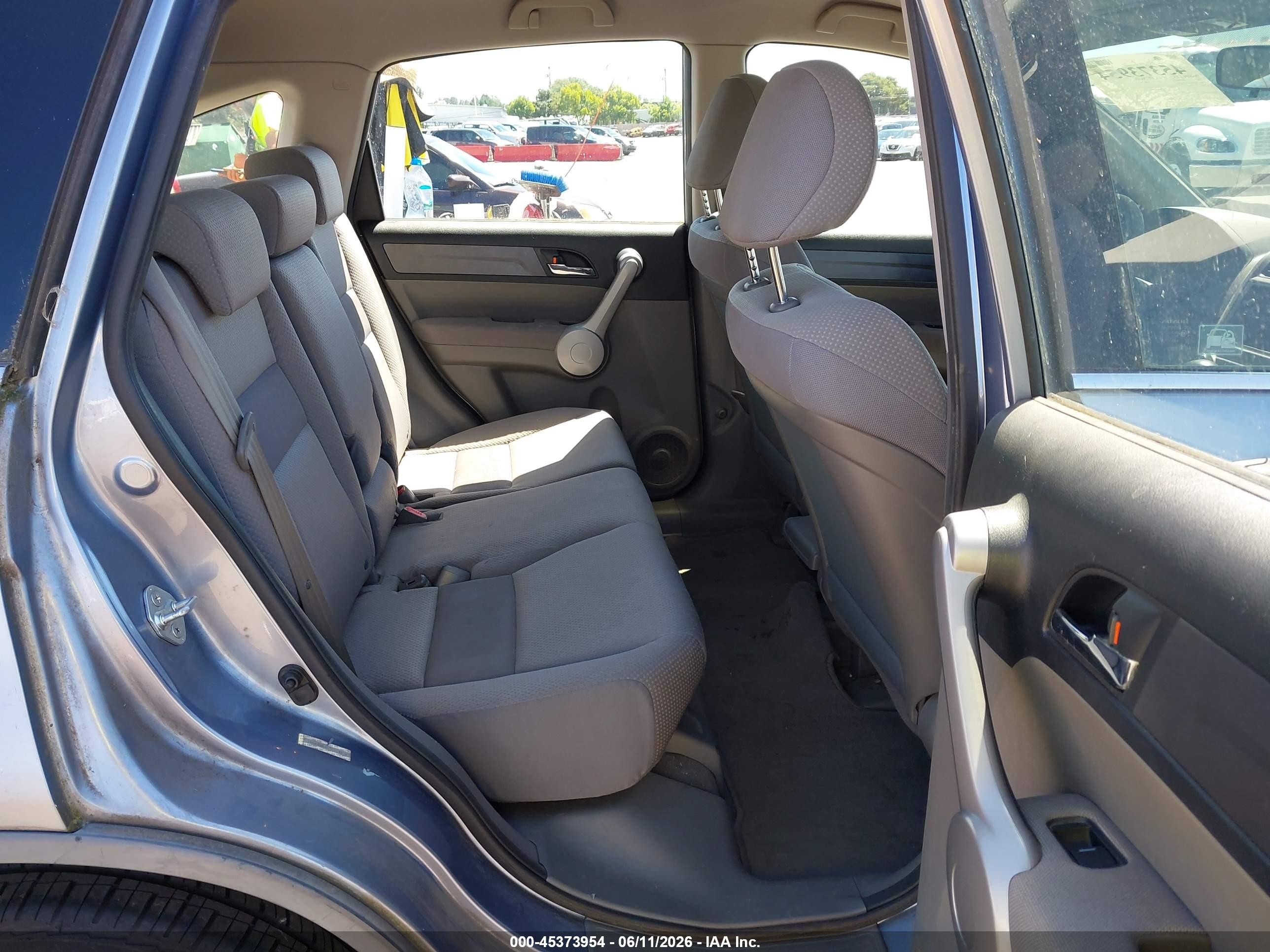 2007 Honda Cr-v Lx Blue vin: JHLRE38387C014216