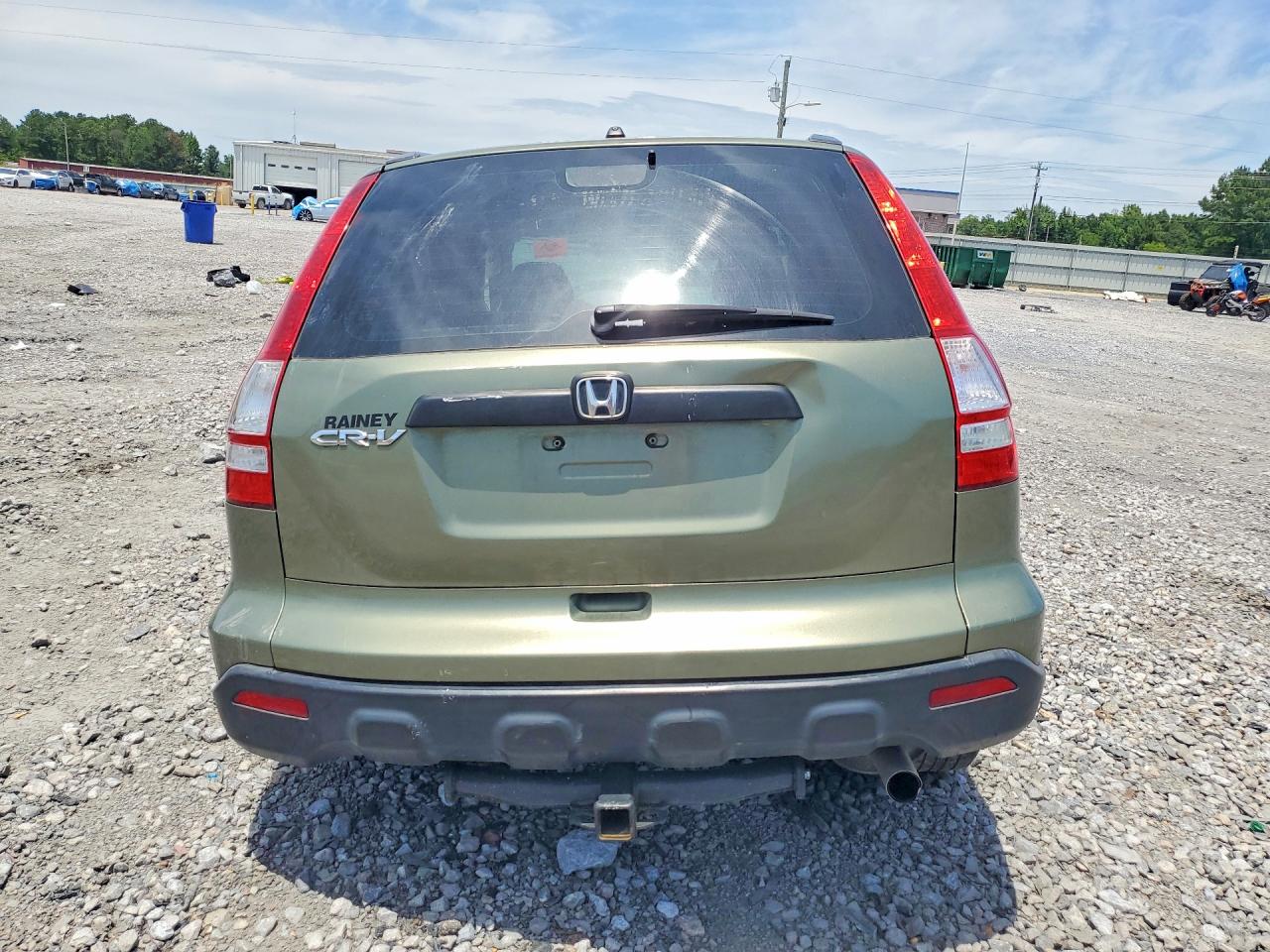 2007 Honda Cr-v Lx Green vin: JHLRE38387C065411