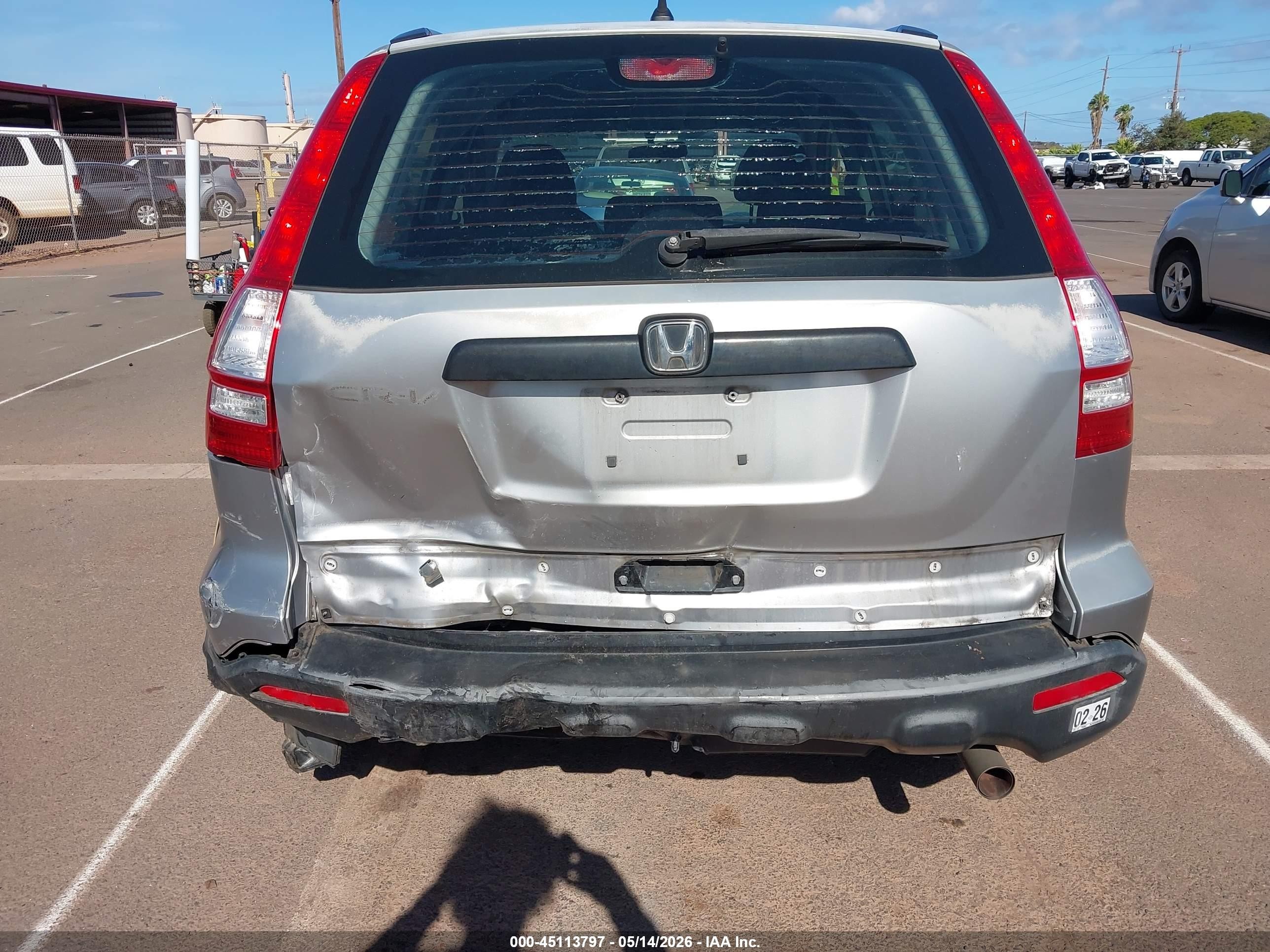 2008 Honda Cr-v Lx Silver vin: JHLRE38388C005789
