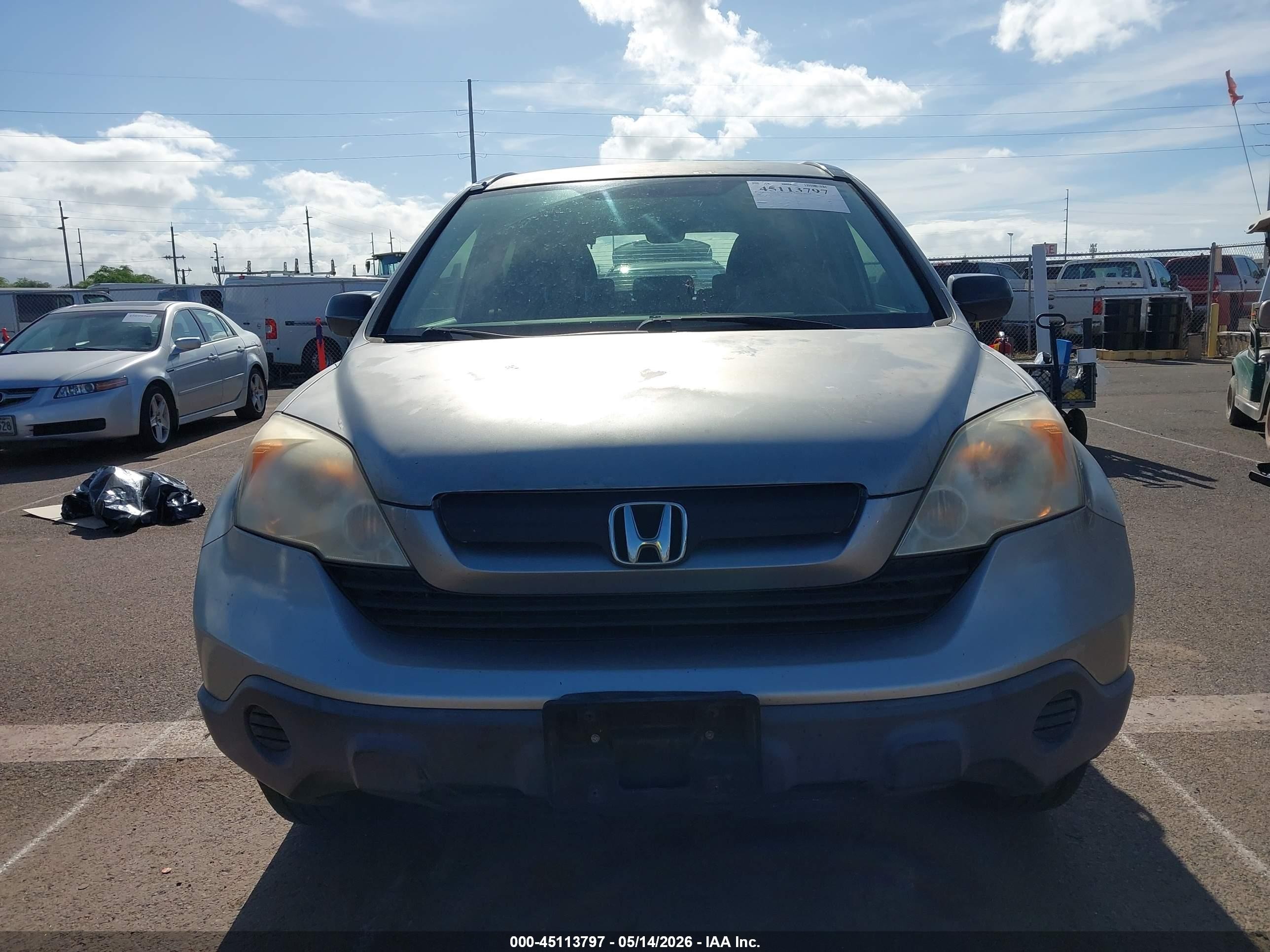 2008 Honda Cr-v Lx Silver vin: JHLRE38388C005789