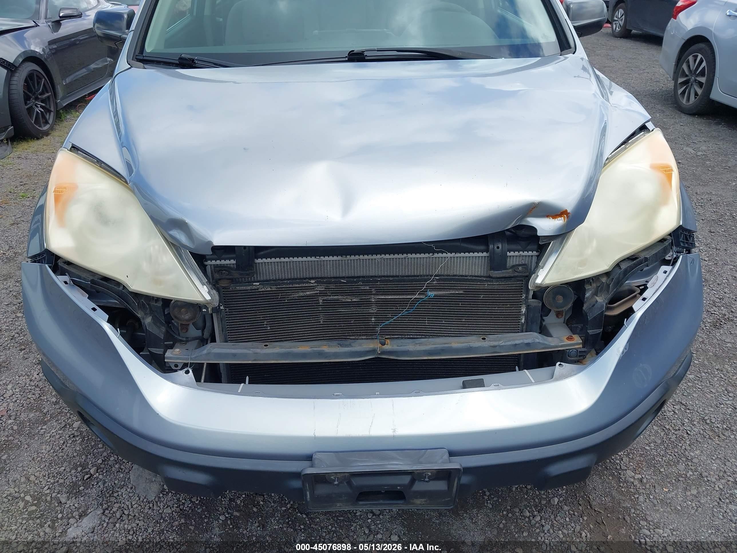 2008 Honda Cr-v Lx Light Blue vin: JHLRE38388C024021