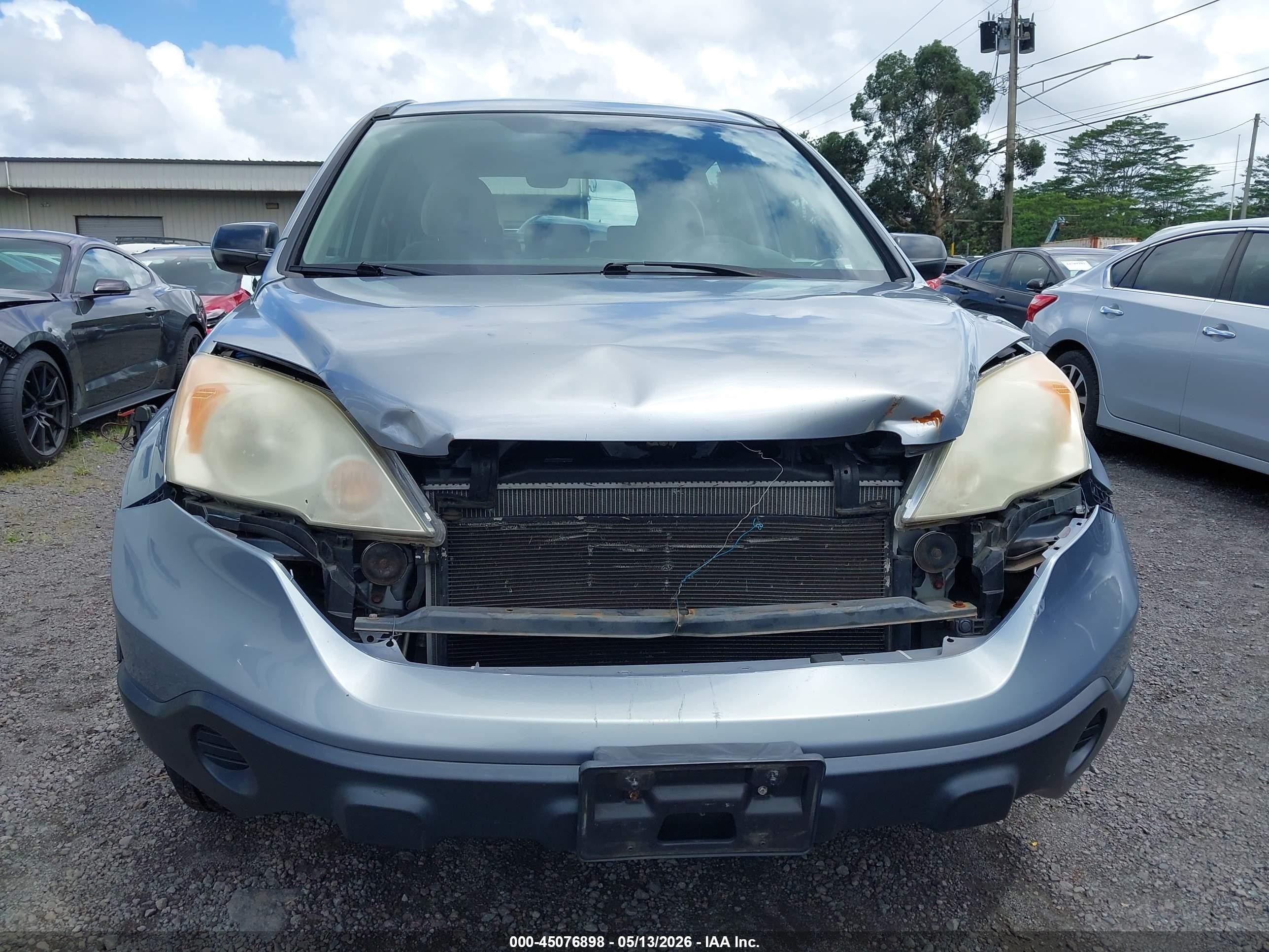 2008 Honda Cr-v Lx Light Blue vin: JHLRE38388C024021