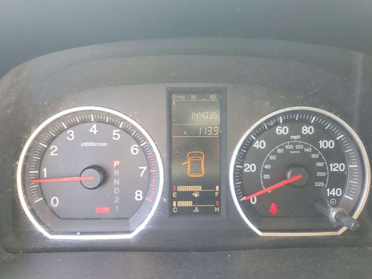 2008 Honda Cr-v Lx Blue vin: JHLRE38388C033642