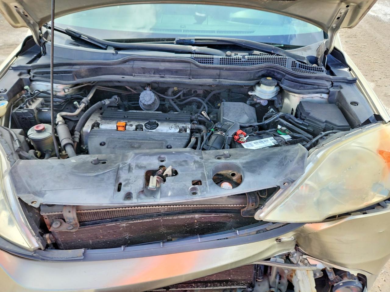 2007 Honda Cr-v Lx Gold vin: JHLRE38397C013057