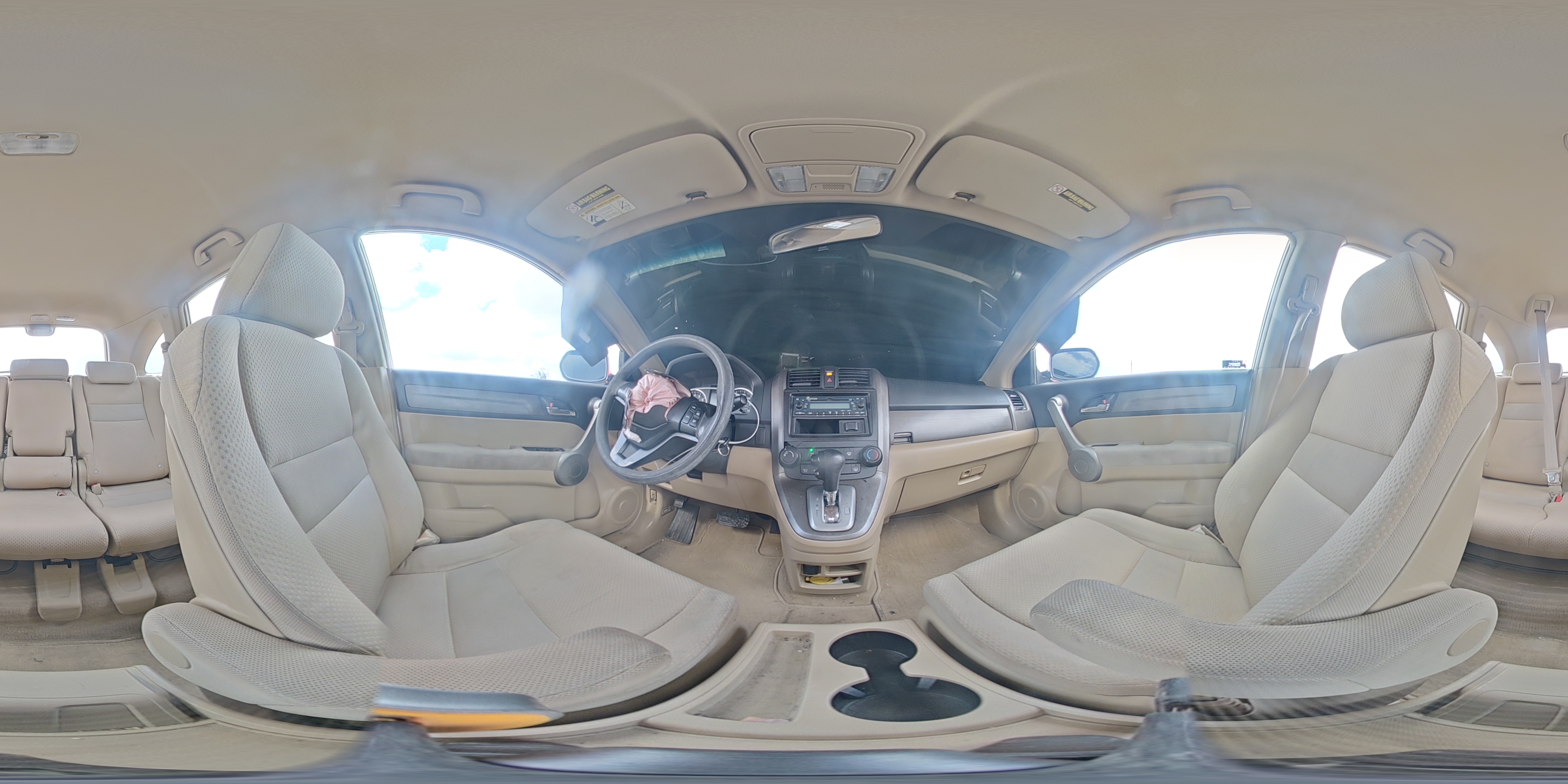 2007 Honda Cr-v Lx Gold vin: JHLRE38397C013057