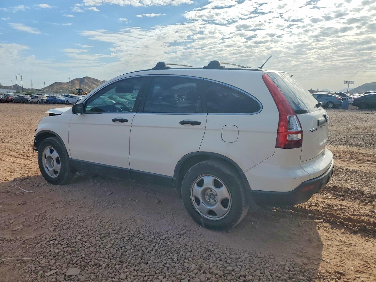 2007 Honda Cr-v Lx Белый vin: JHLRE38397C044082