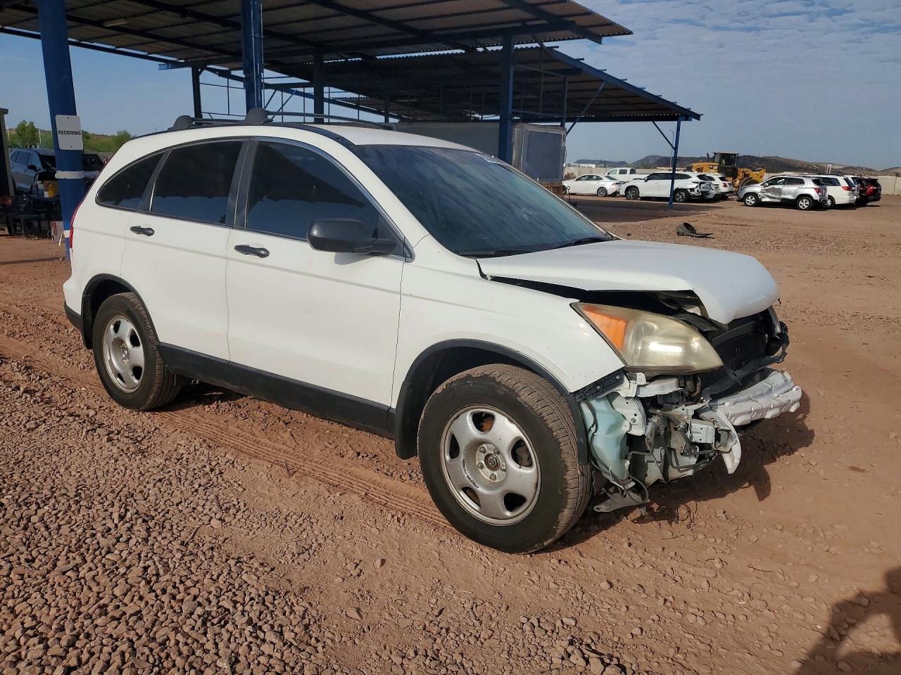 2007 Honda Cr-v Lx Белый vin: JHLRE38397C044082
