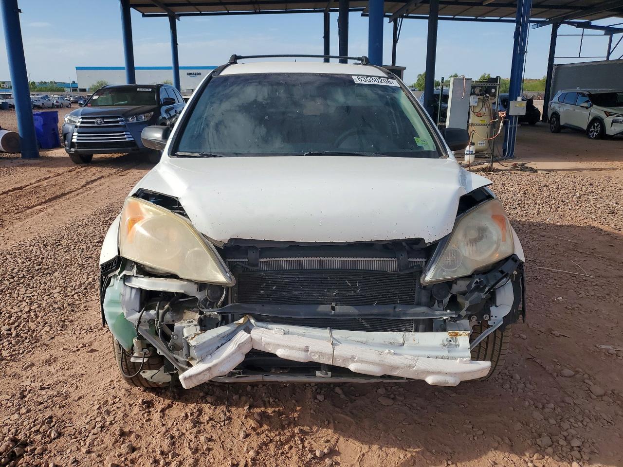 2007 Honda Cr-v Lx Белый vin: JHLRE38397C044082