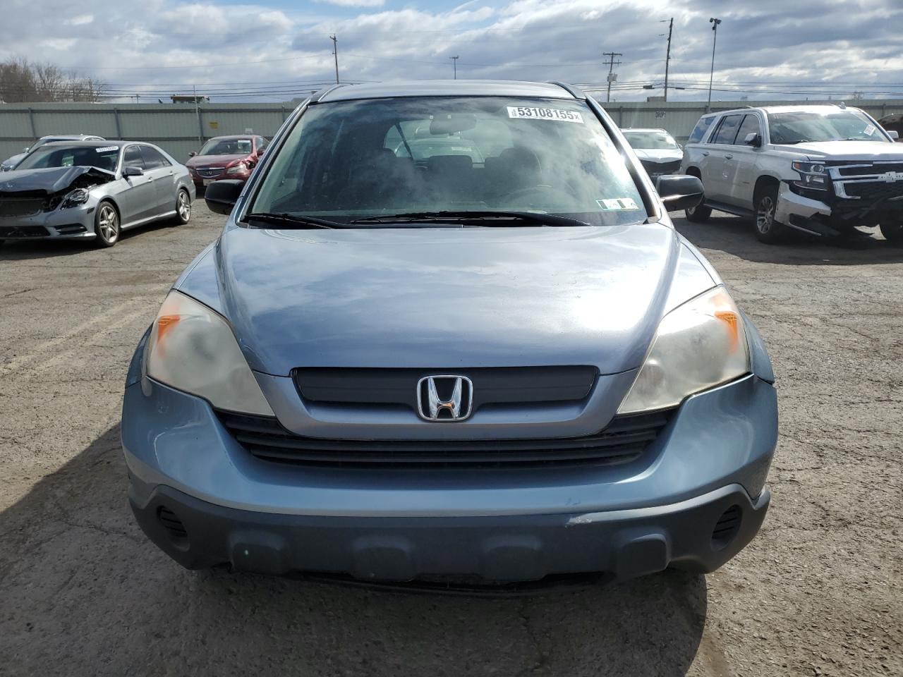 2008 Honda Cr-v Blue vin: JHLRE38398C003274