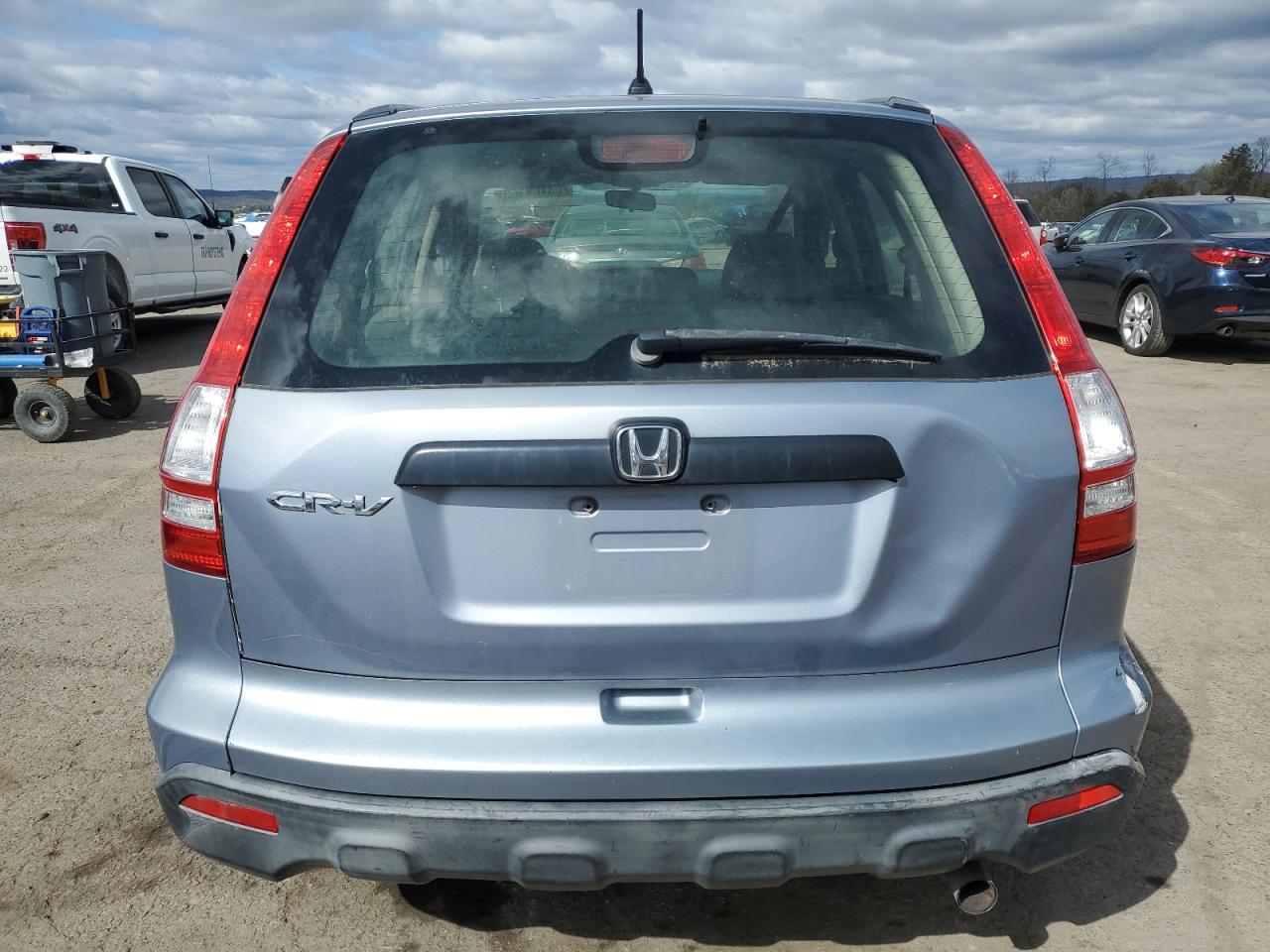 2008 Honda Cr-v Blue vin: JHLRE38398C003274