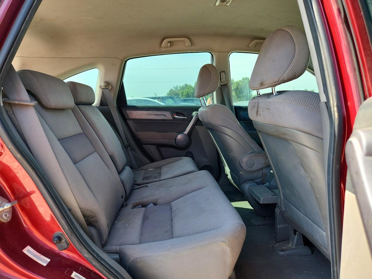 2008 Honda Cr-v Lx Red vin: JHLRE38398C007616