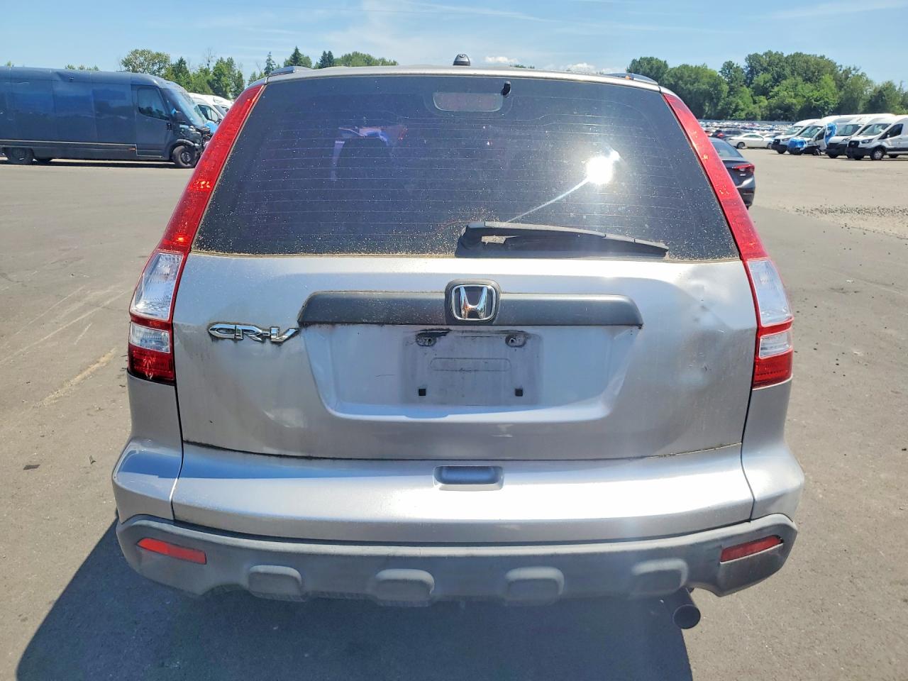 2008 Honda Cr-v Lx Silver vin: JHLRE38398C044374