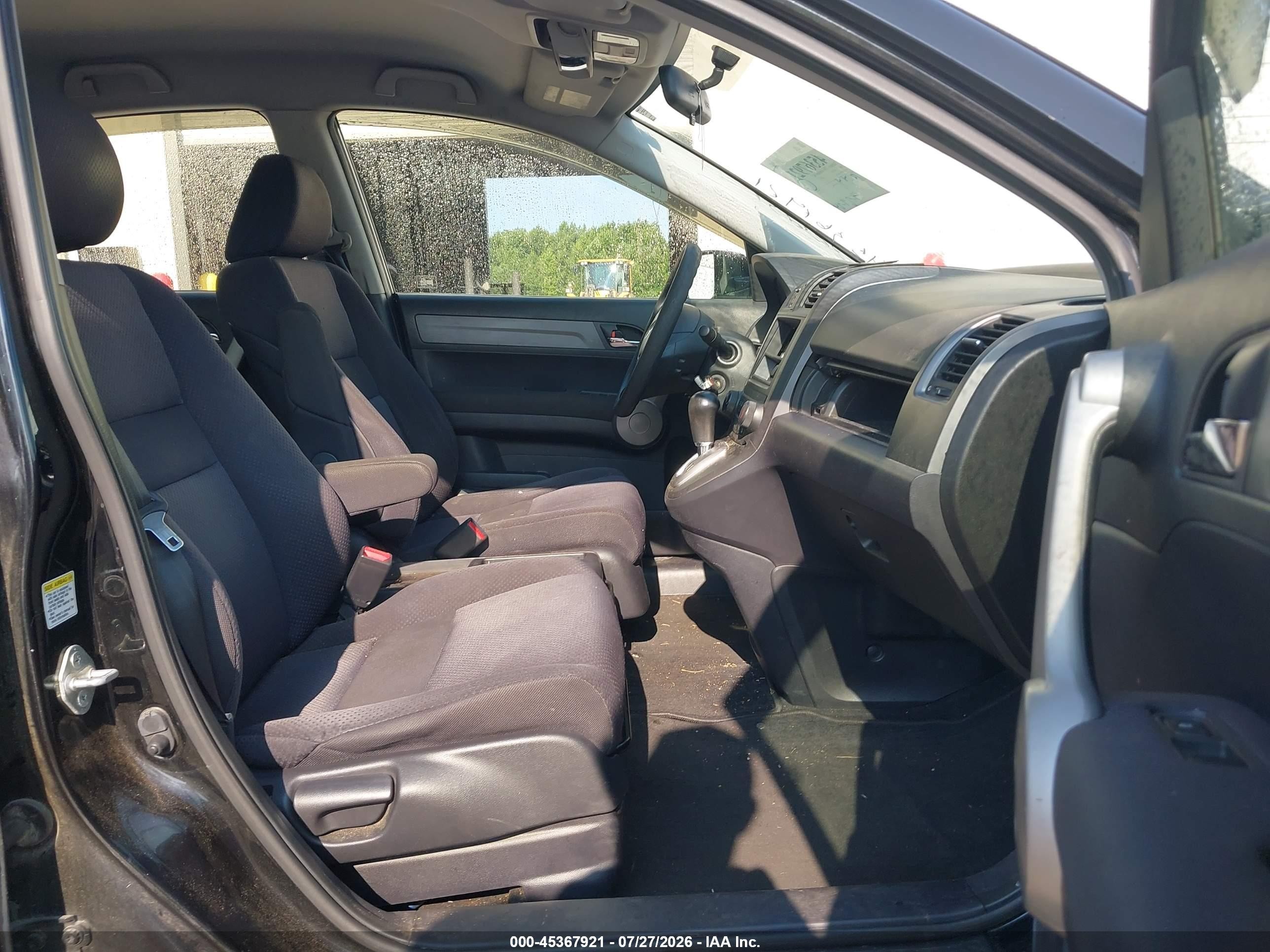 2007 Honda Cr-v Lx Черный vin: JHLRE383X7C012287