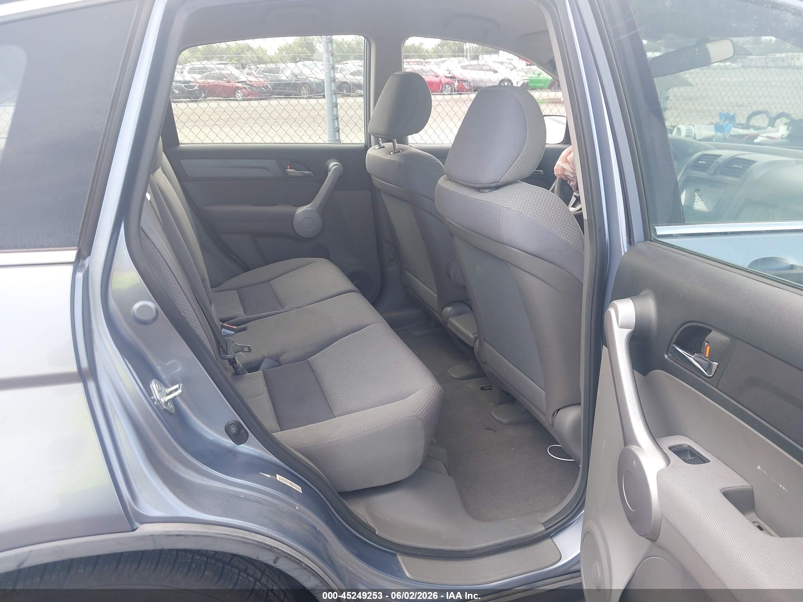 2007 Honda Cr-v Lx Light Blue vin: JHLRE383X7C012824