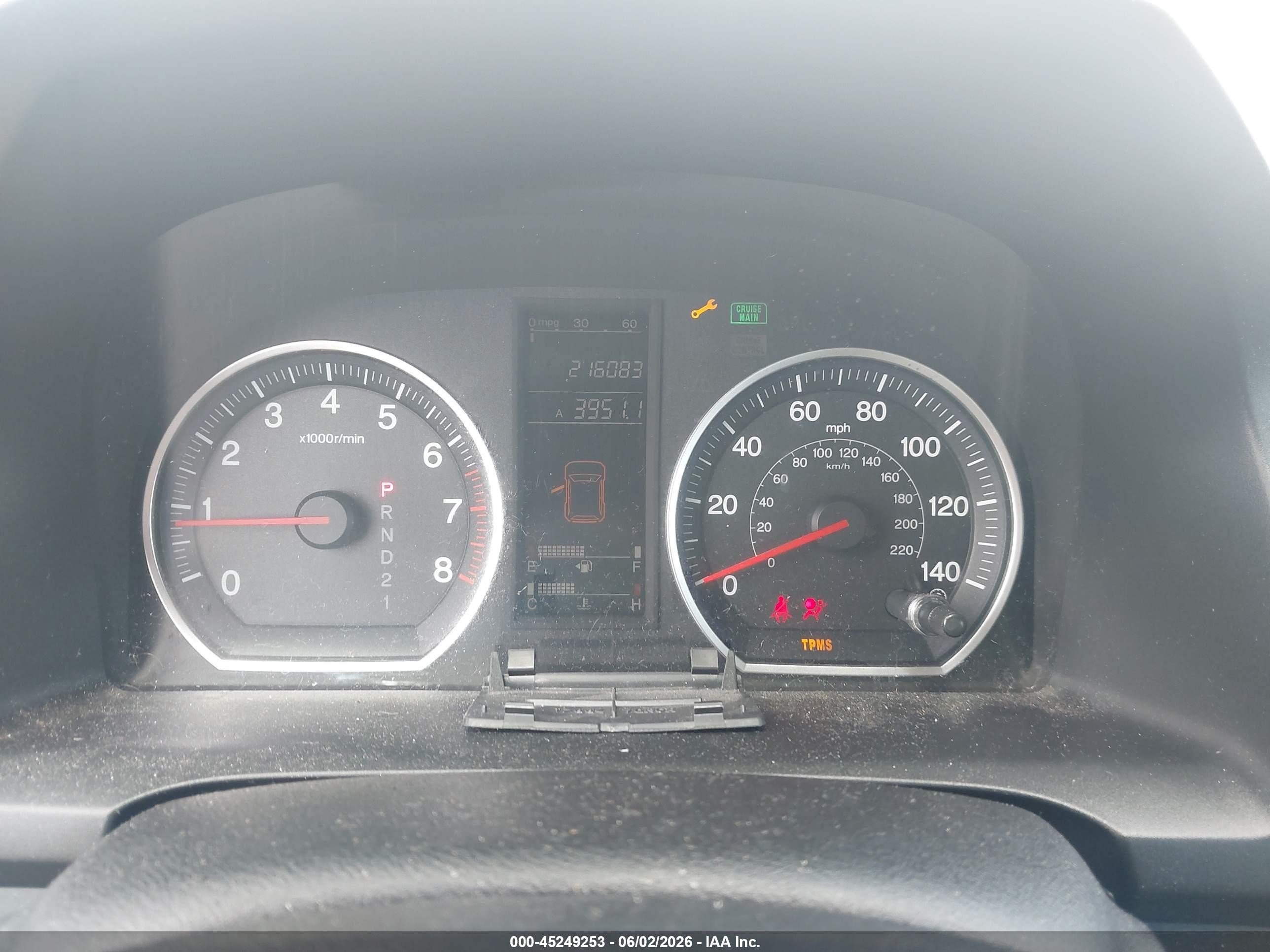 2007 Honda Cr-v Lx Light Blue vin: JHLRE383X7C012824