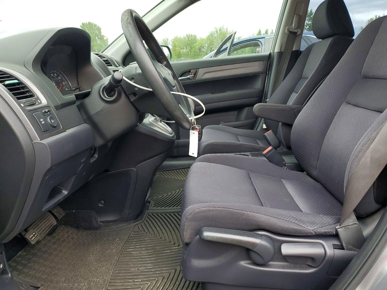2007 Honda Cr-v Lx Silver vin: JHLRE383X7C066074