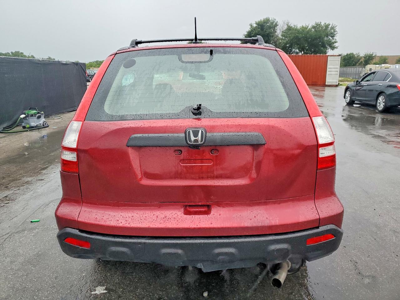 2008 Honda Cr-v Exl Burgundy vin: JHLRE383X8C026322
