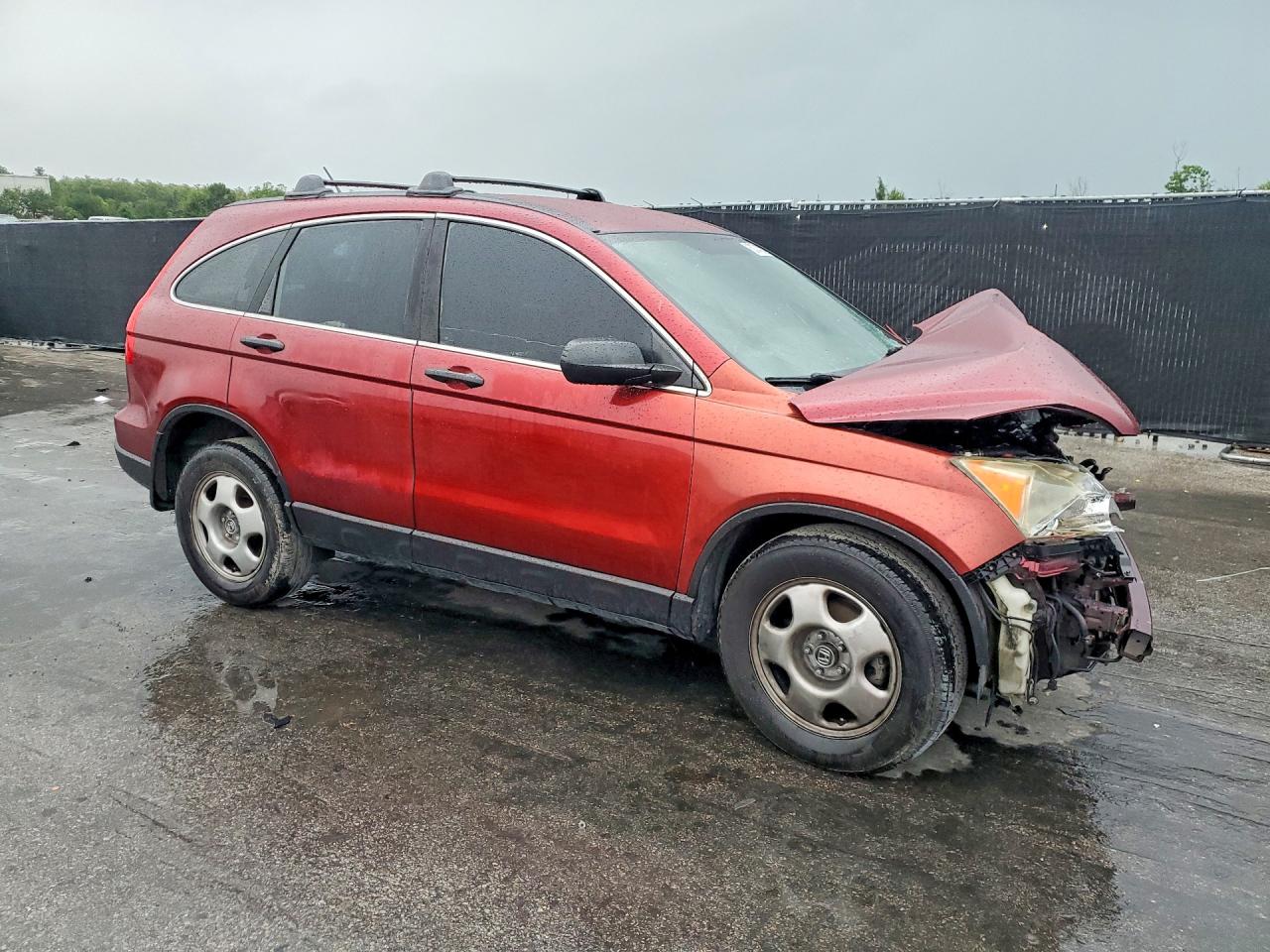 2008 Honda Cr-v Exl Burgundy vin: JHLRE383X8C026322