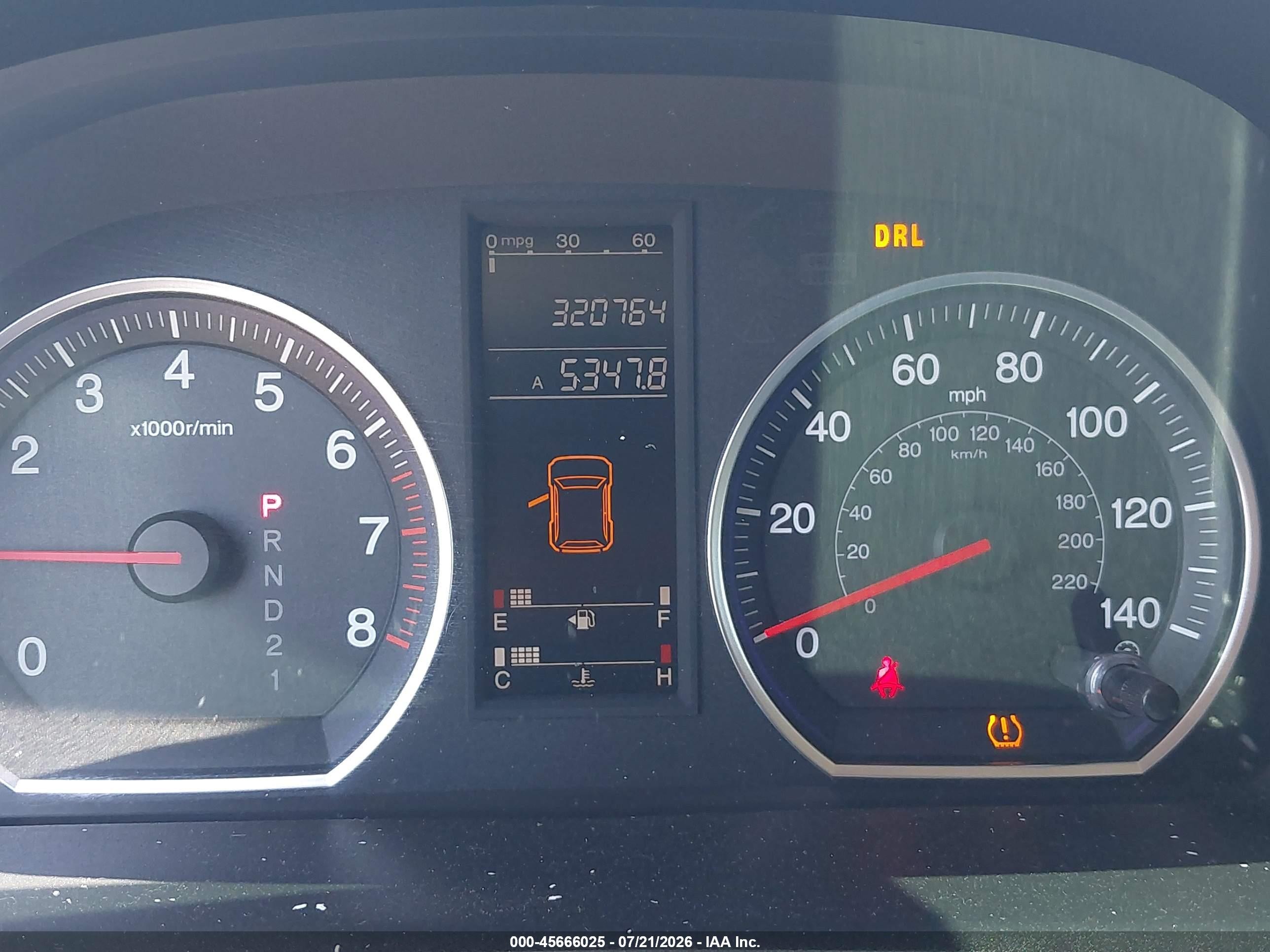 2008 Honda Cr-v Lx Dark Blue vin: JHLRE383X8C039426