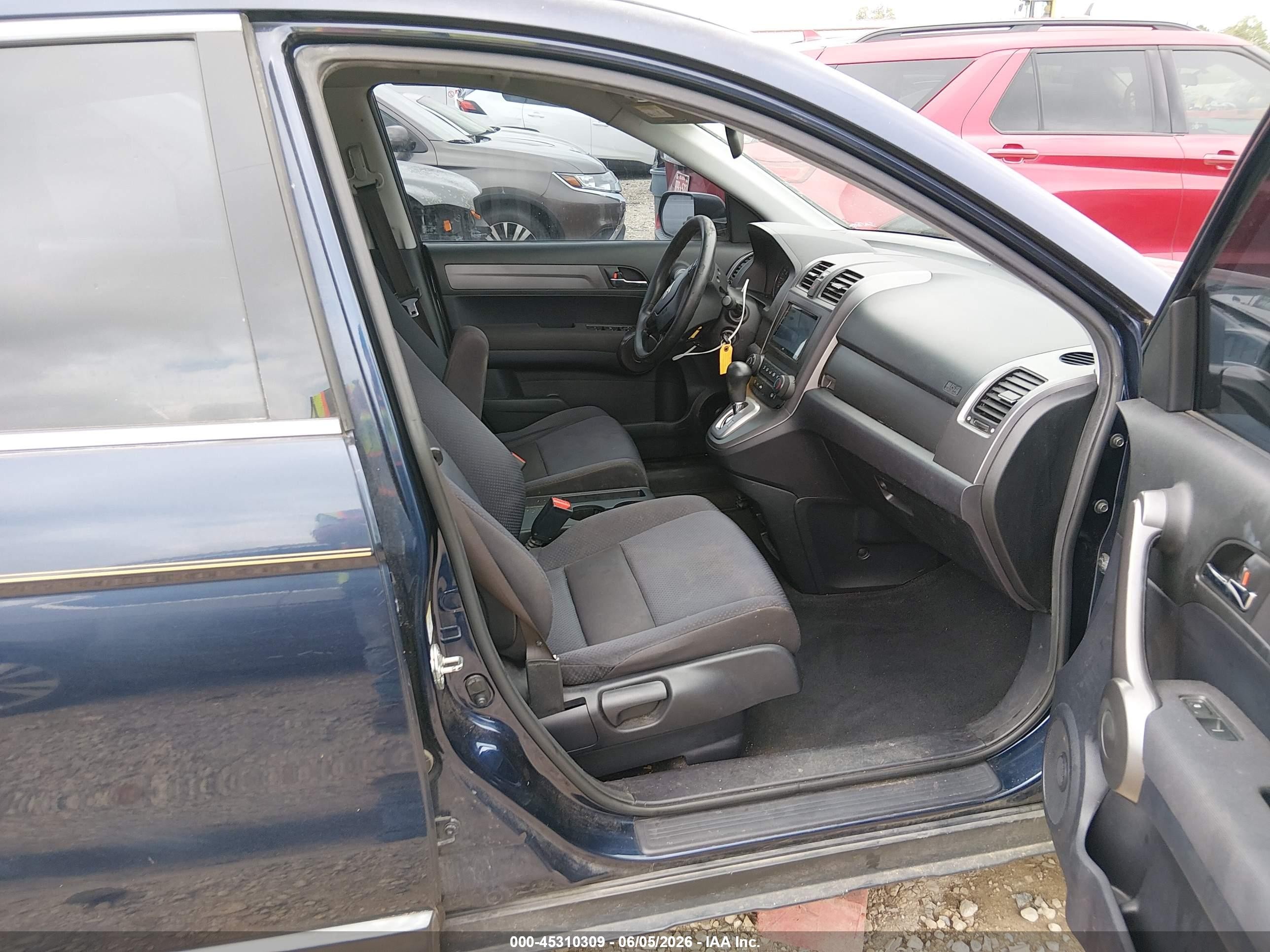 2008 Honda Cr-v Lx Dark Blue vin: JHLRE383X8C055268