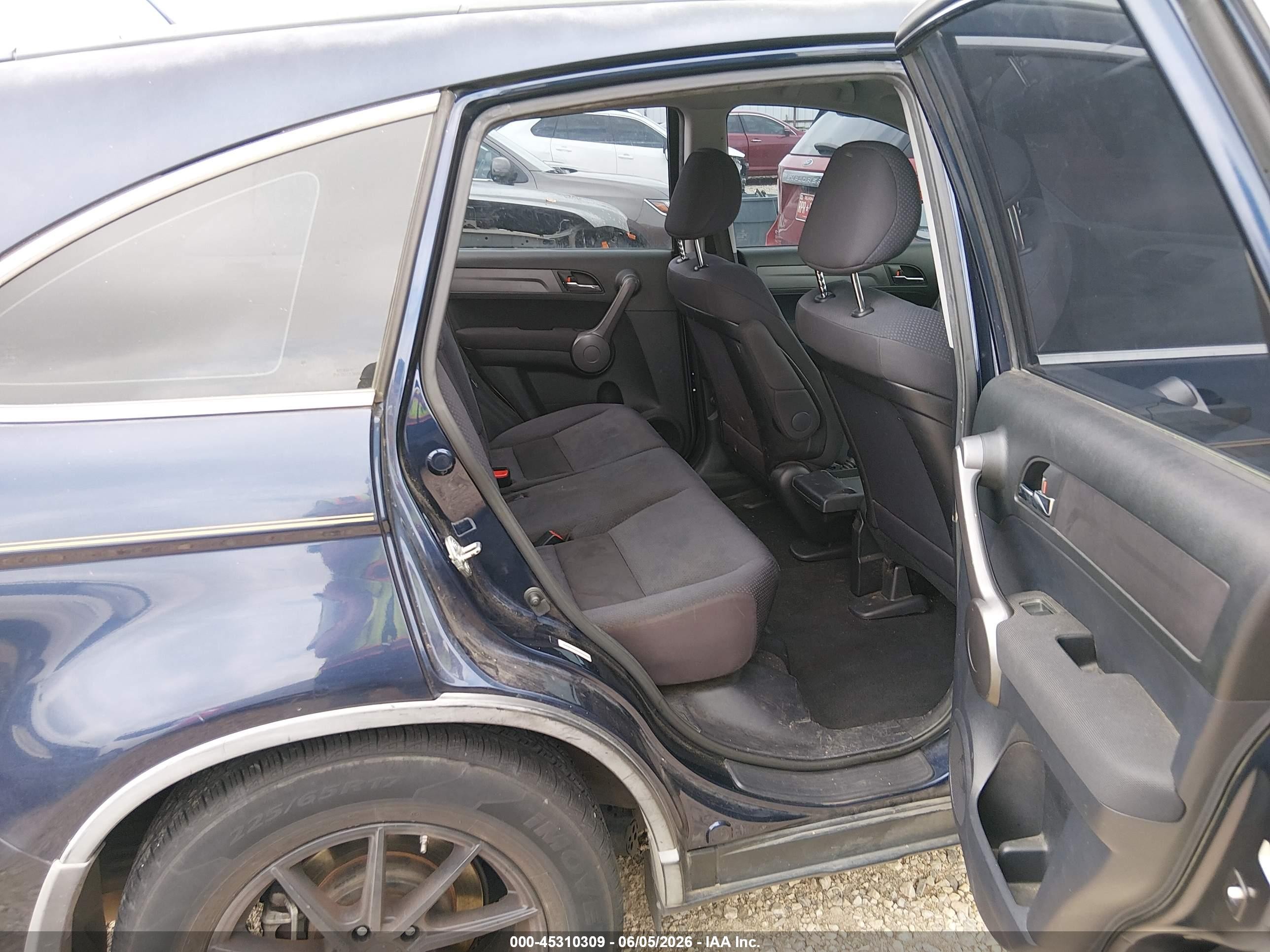 2008 Honda Cr-v Lx Dark Blue vin: JHLRE383X8C055268