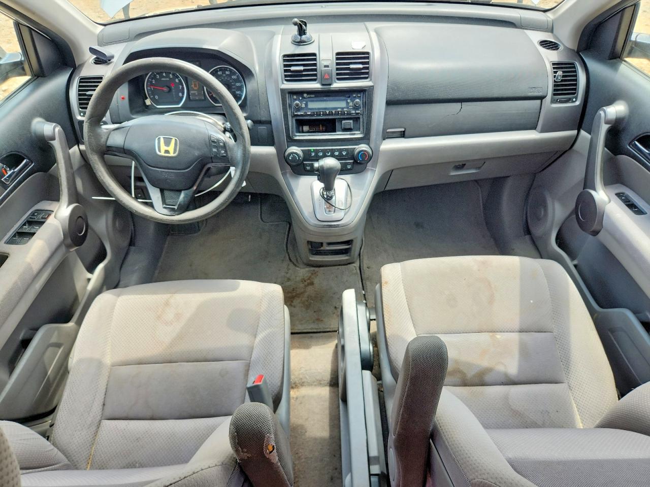 2009 Honda Cr-v Lx Silver vin: JHLRE383X9C015788