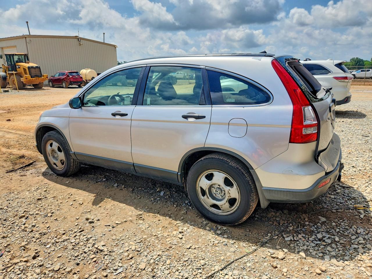 2009 Honda Cr-v Lx Silver vin: JHLRE383X9C015788