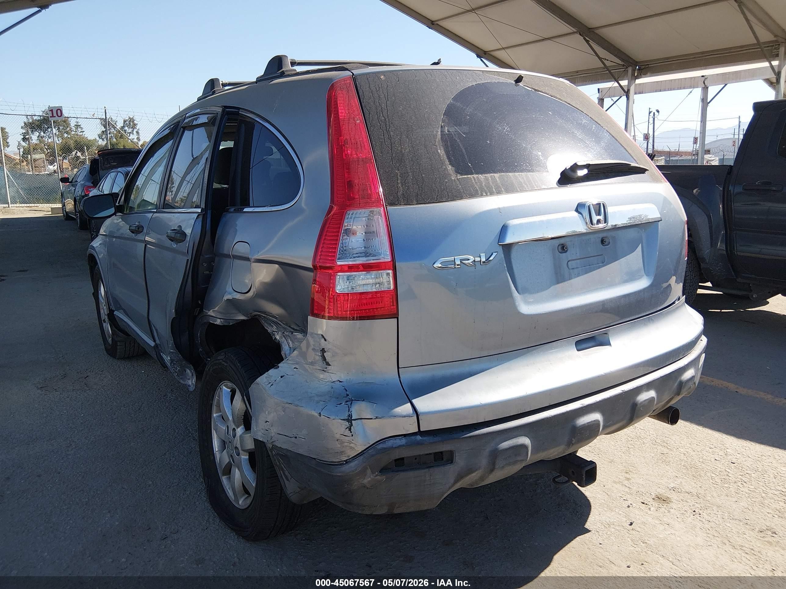 2007 Honda Cr-v Ex Серый vin: JHLRE38507C013191