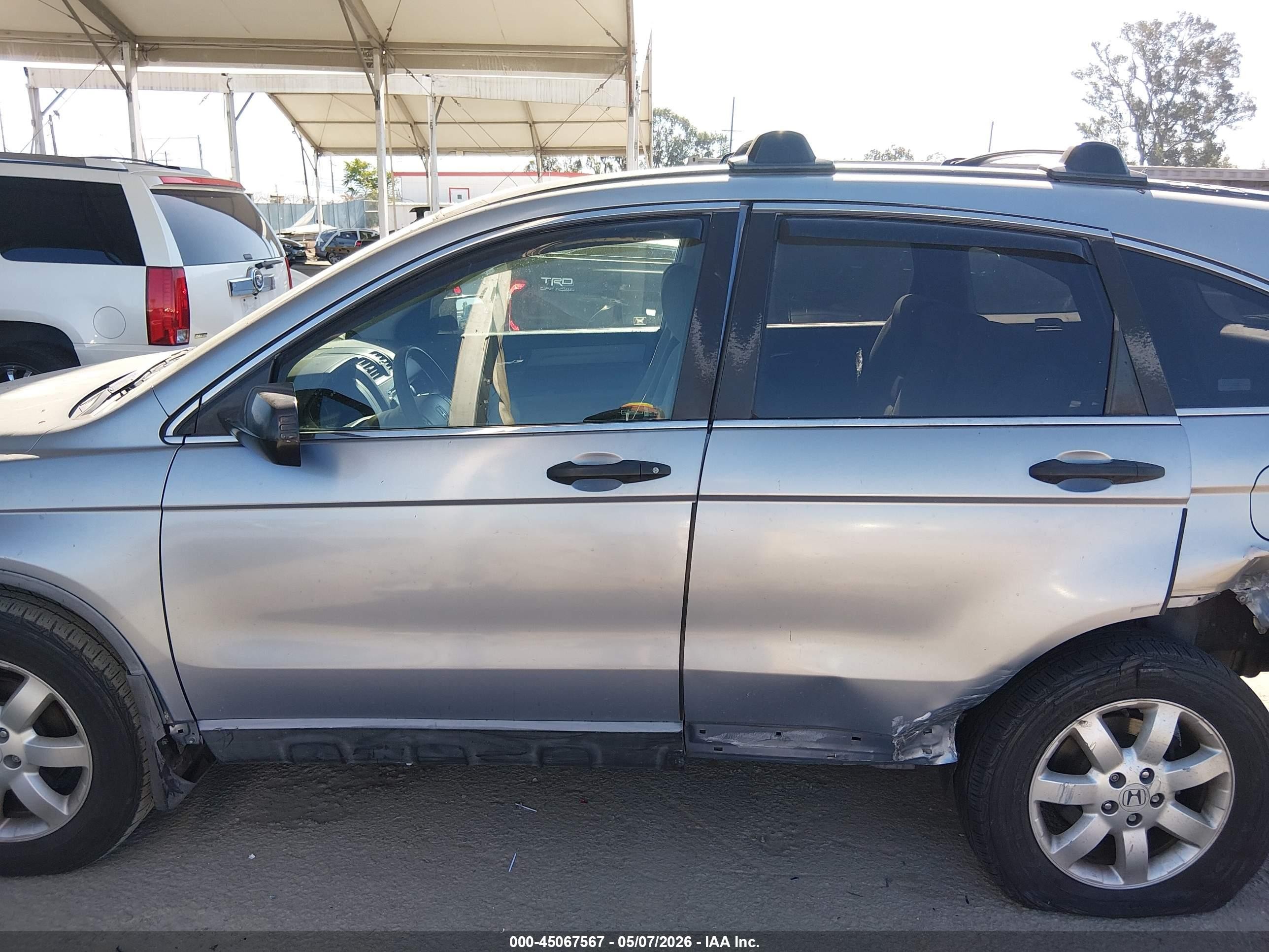 2007 Honda Cr-v Ex Серый vin: JHLRE38507C013191