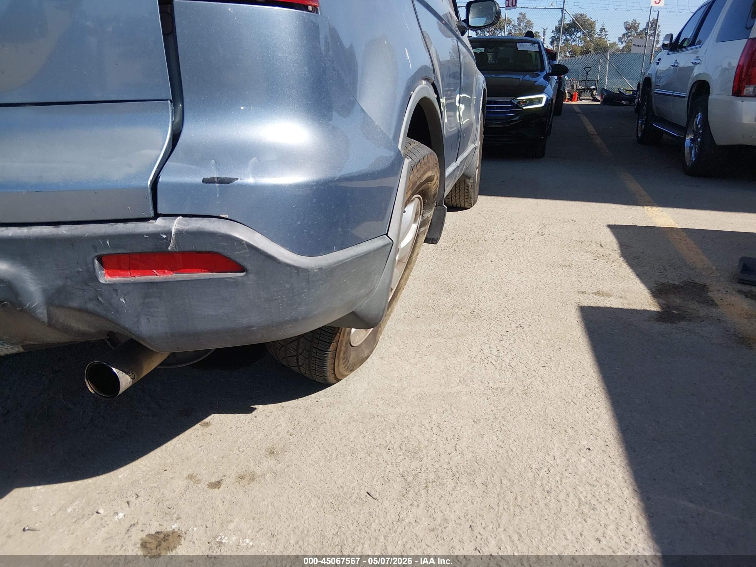 2007 Honda Cr-v Ex Серый vin: JHLRE38507C013191