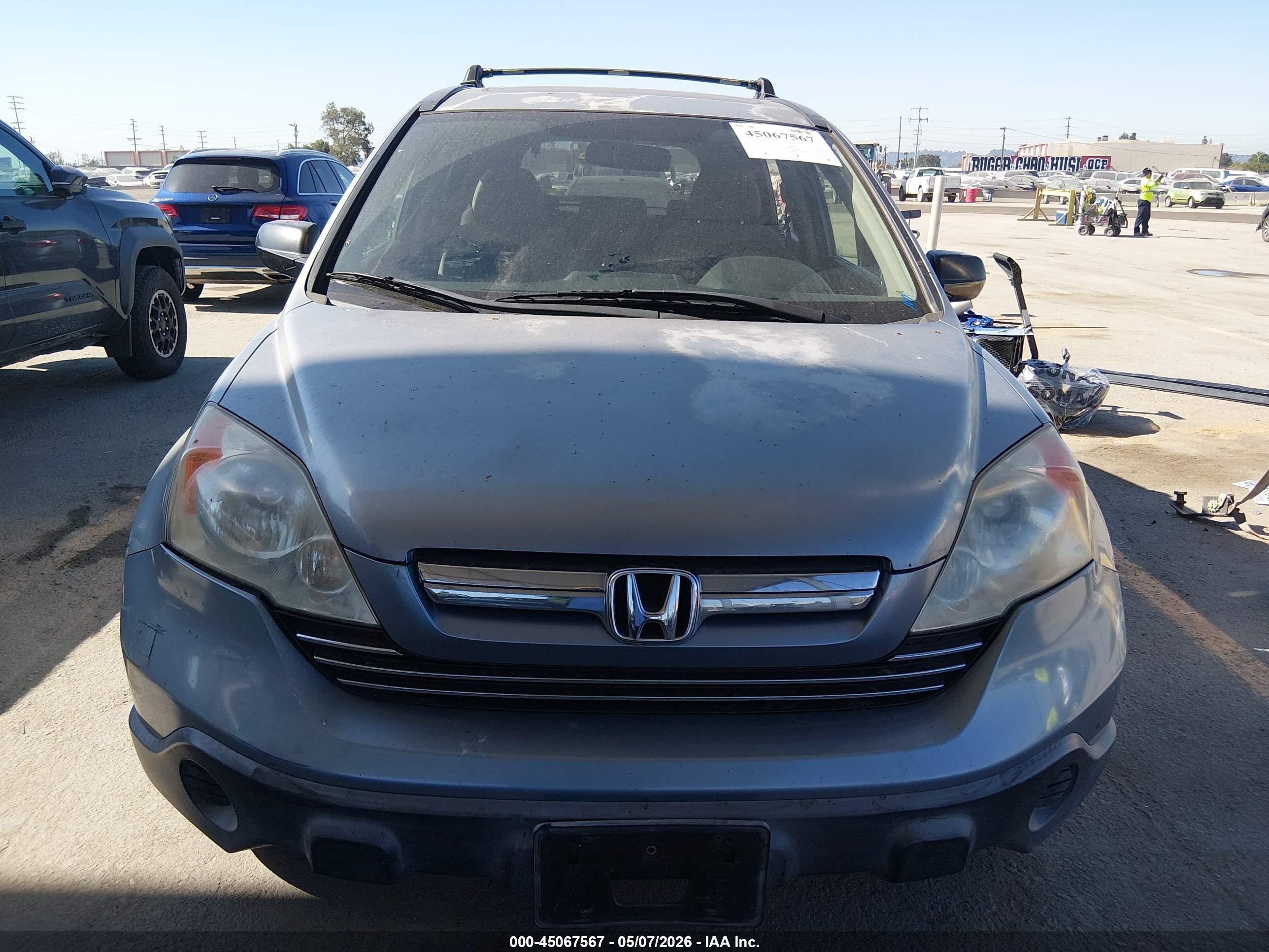 2007 Honda Cr-v Ex Серый vin: JHLRE38507C013191