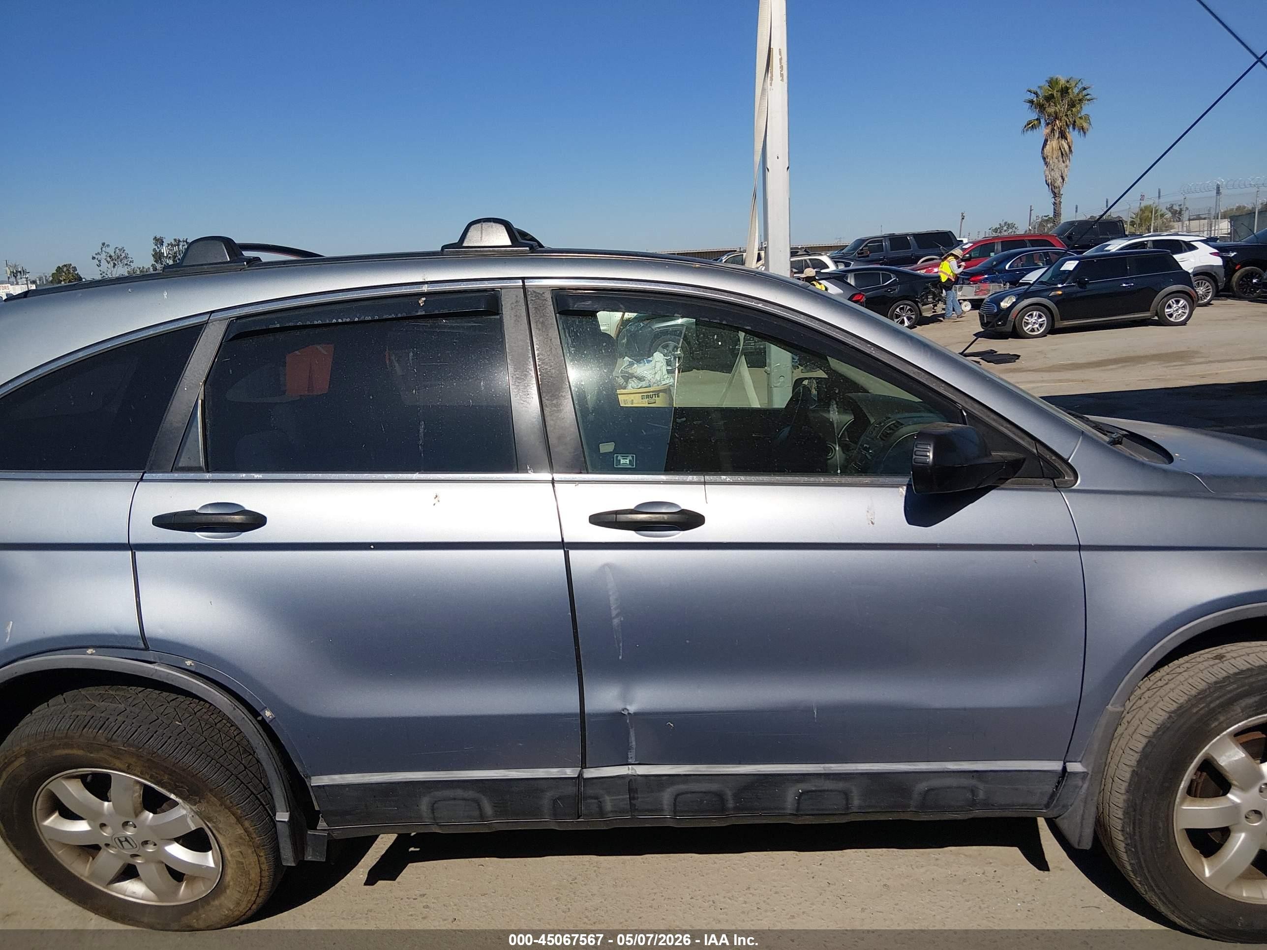 2007 Honda Cr-v Ex Серый vin: JHLRE38507C013191