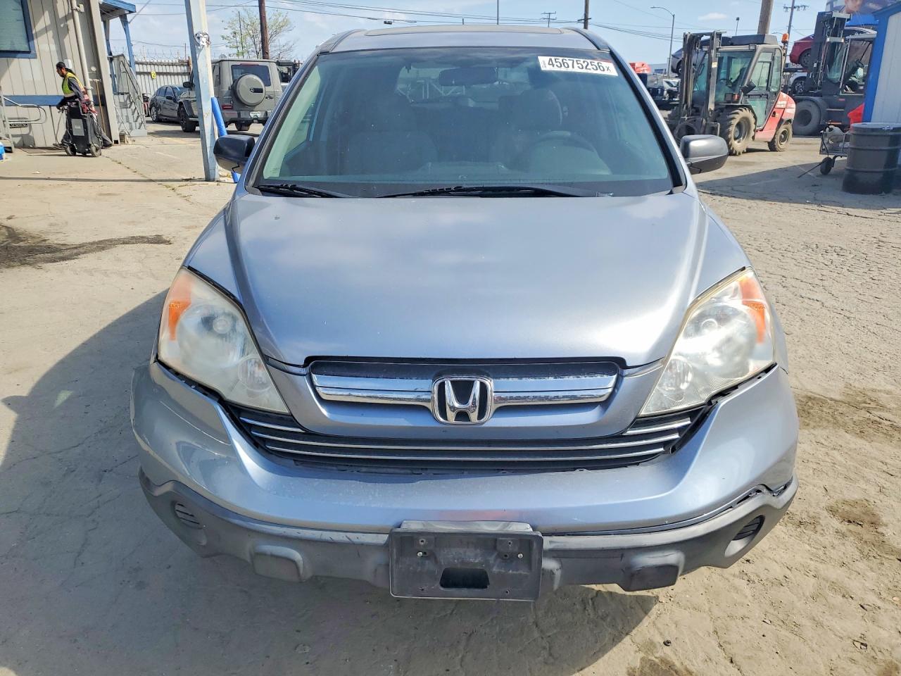 2009 Honda Cr-v Ex Blue vin: JHLRE38509C011069