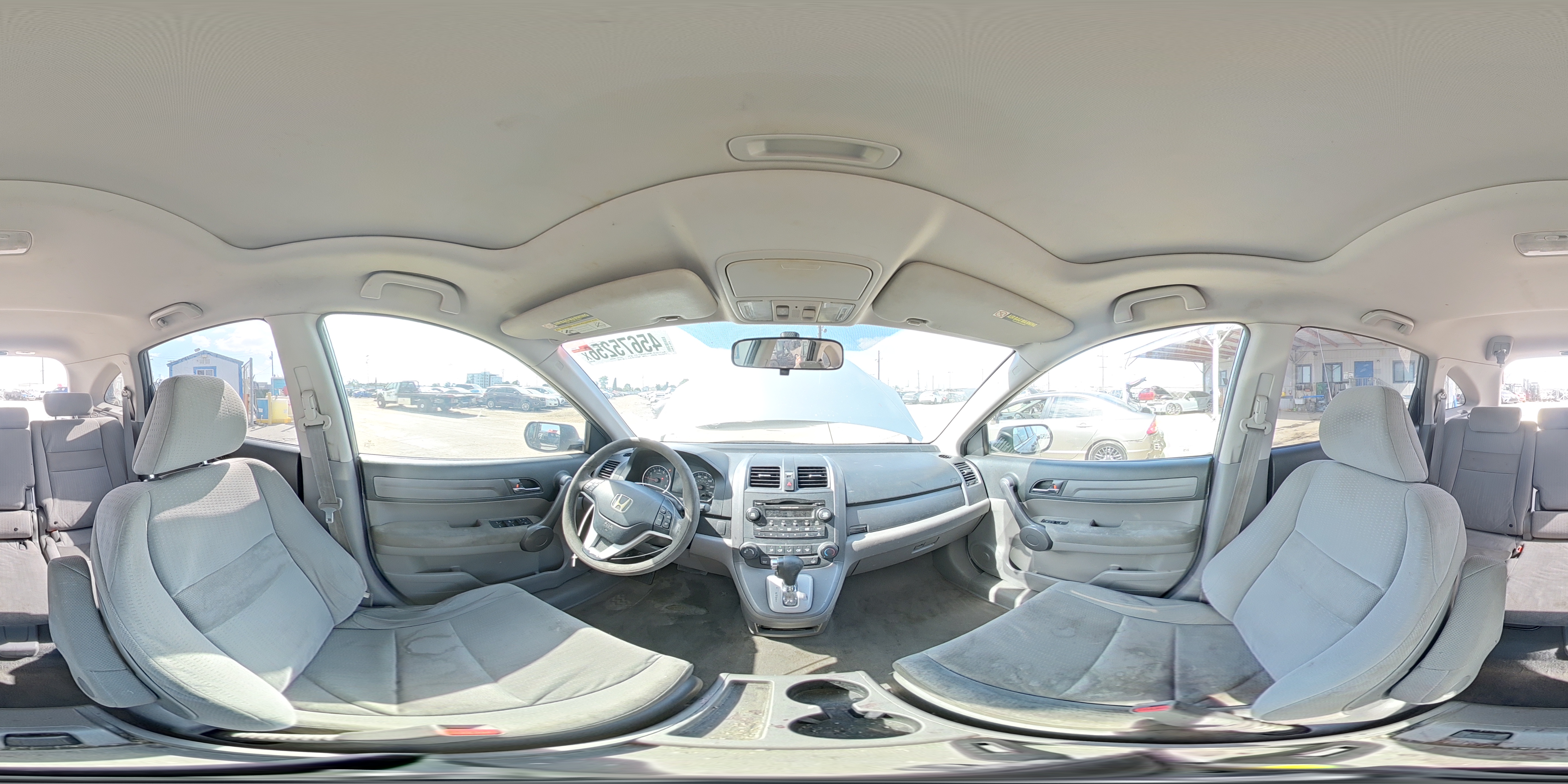 2009 Honda Cr-v Ex Blue vin: JHLRE38509C011069