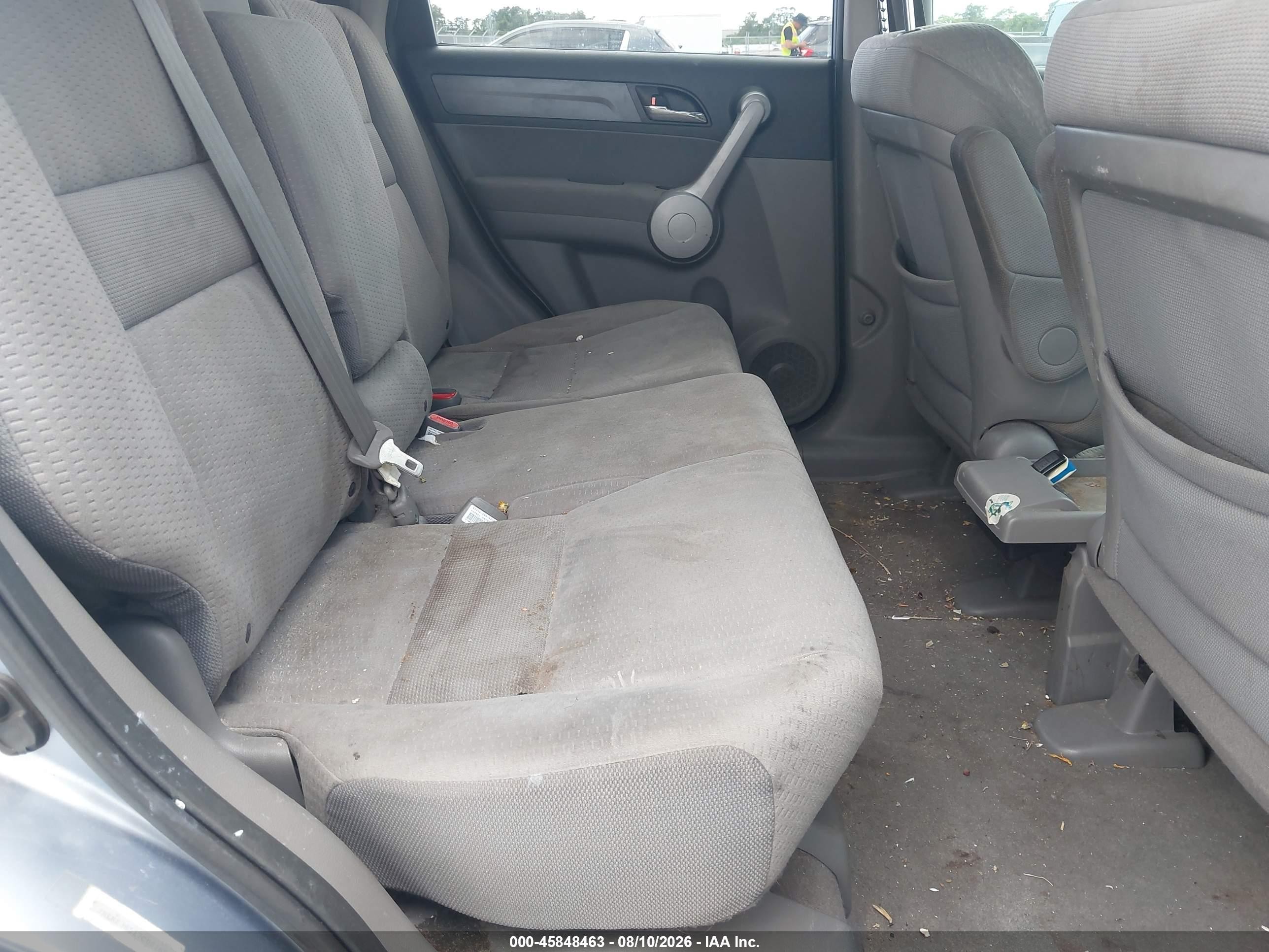2007 Honda Cr-v Ex Light Blue vin: JHLRE38517C001695
