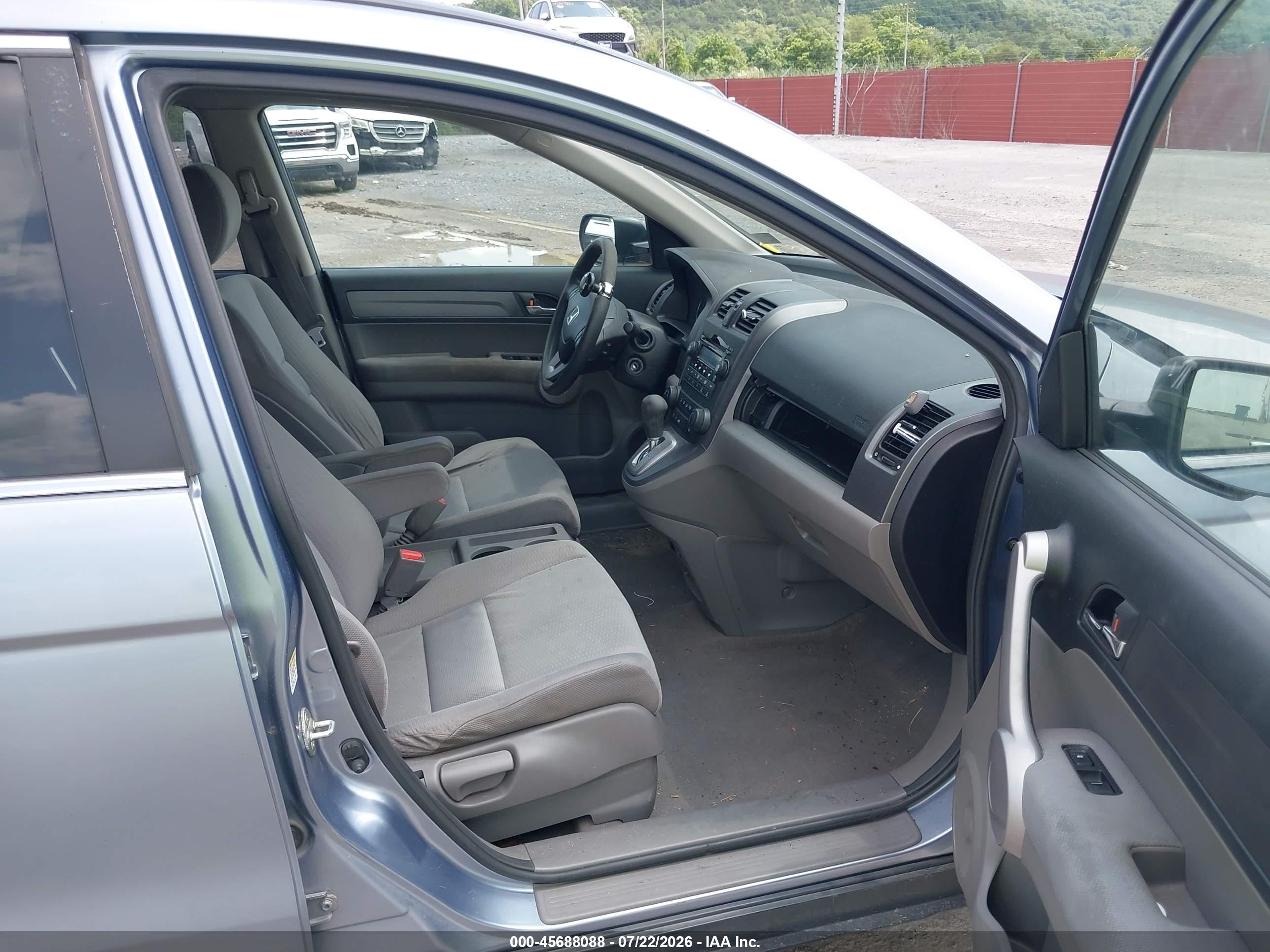 2007 Honda Cr-v Ex Light Blue vin: JHLRE38517C014348
