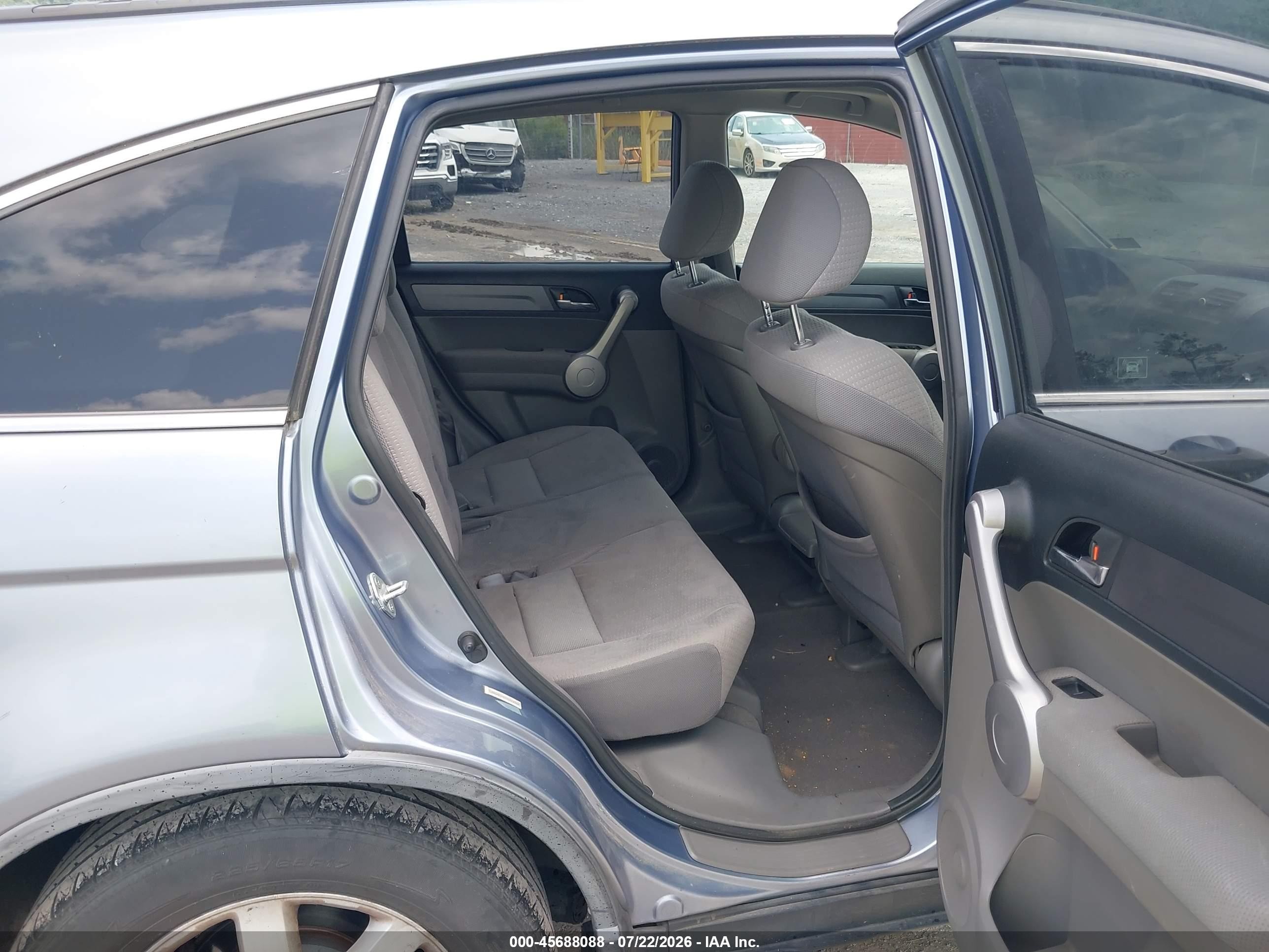 2007 Honda Cr-v Ex Light Blue vin: JHLRE38517C014348