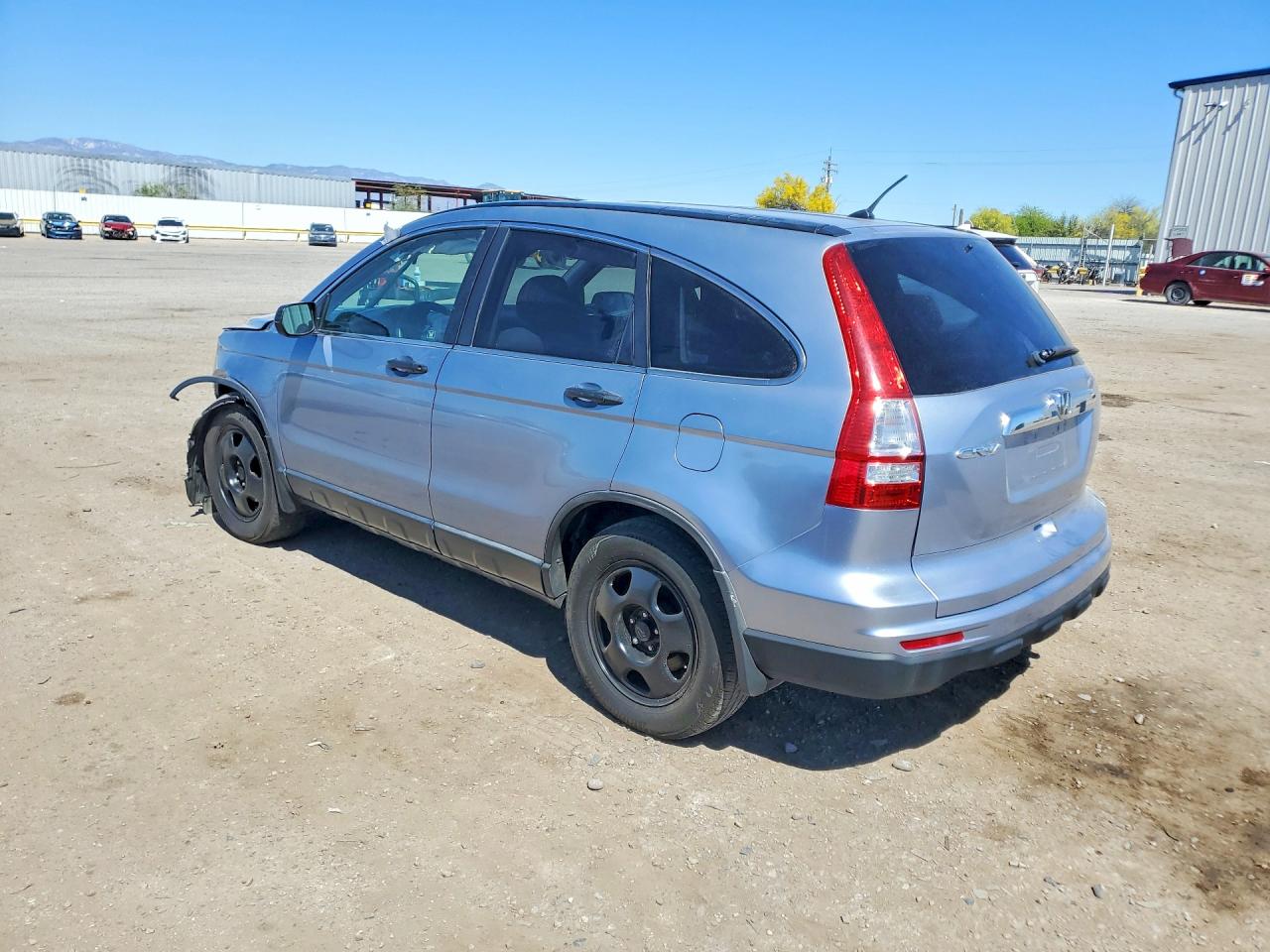 2007 Honda Cr-v Ex Blue vin: JHLRE38517C038746